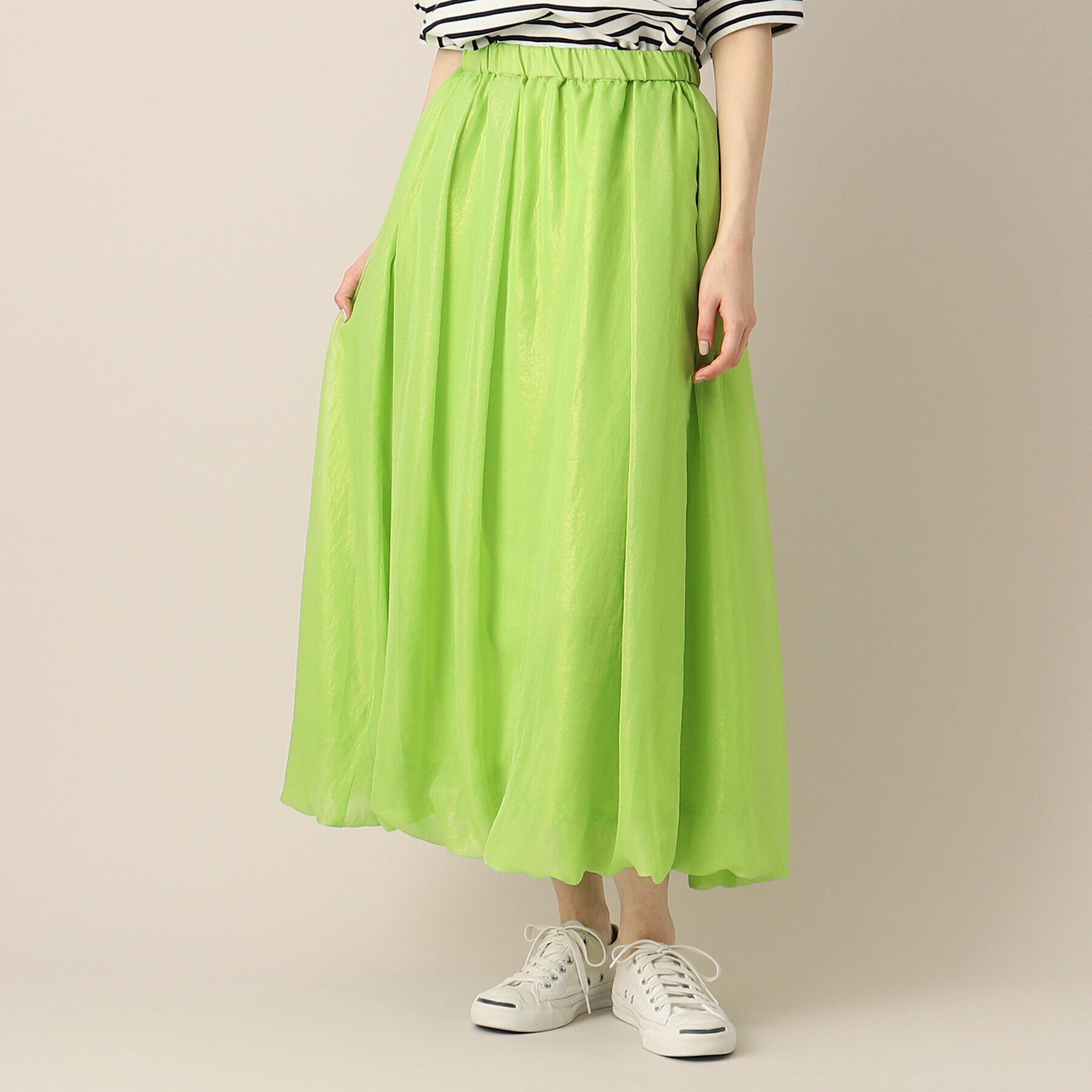 Dessin「【洗える】バルーンスカート」|スカート|グリーン(025)