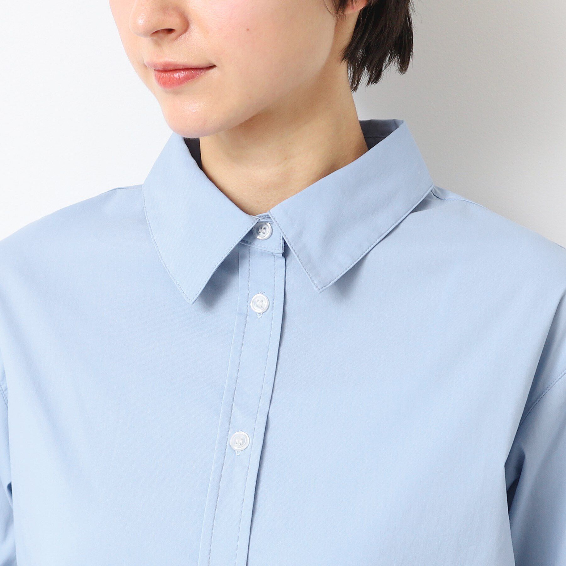 Dessin「【洗える】レギュラーカラーシャツ」|シャツ・ブラウス|