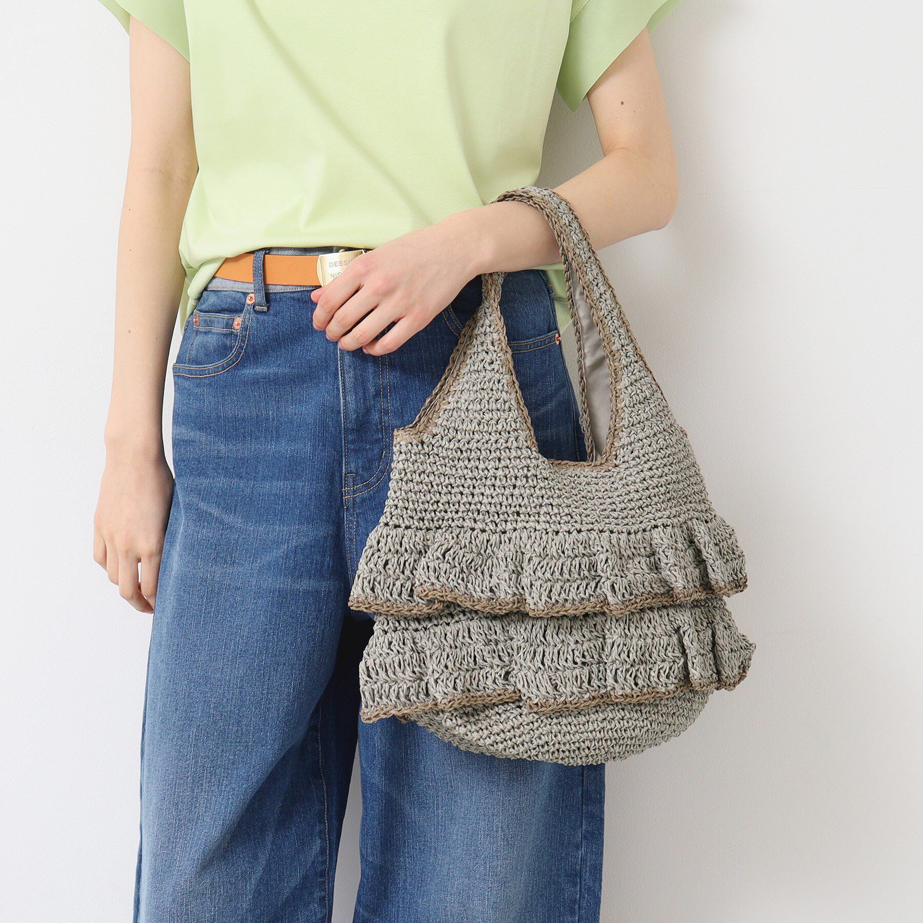 Dessin「【軽量】フリルペーパートート」|トートバッグ|