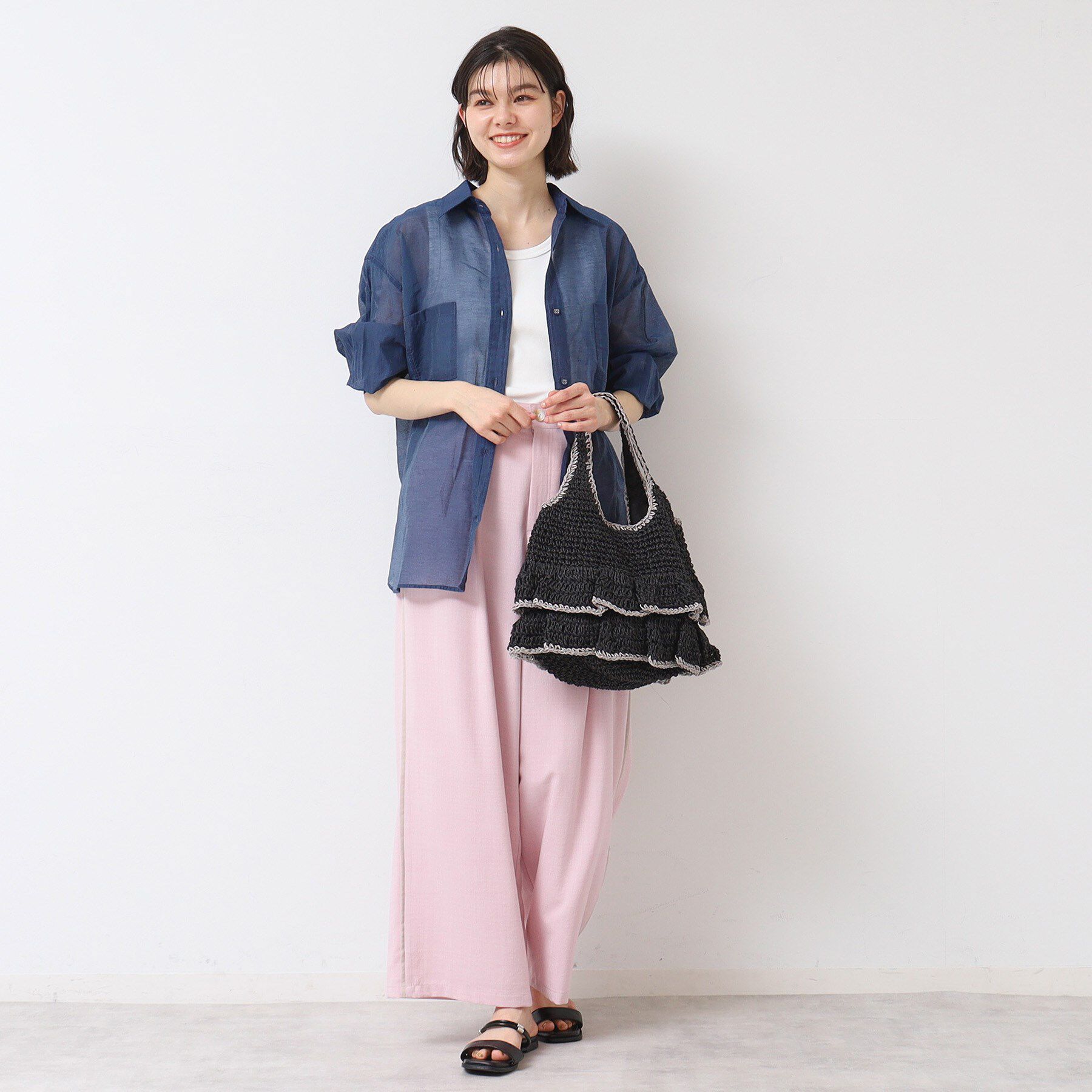 Dessin「【軽量】フリルペーパートート」|トートバッグ|