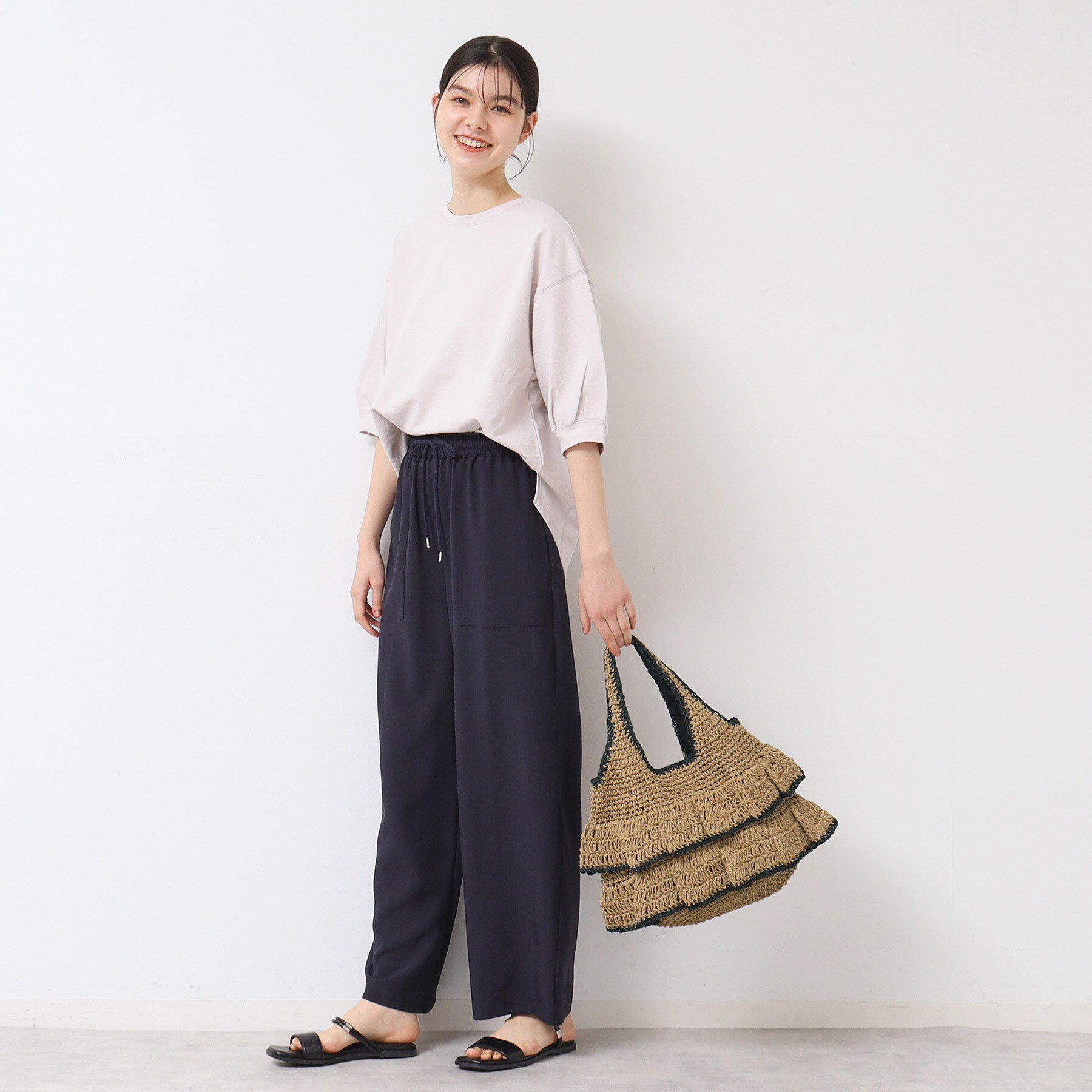 Dessin「【軽量】フリルペーパートート」|トートバッグ|