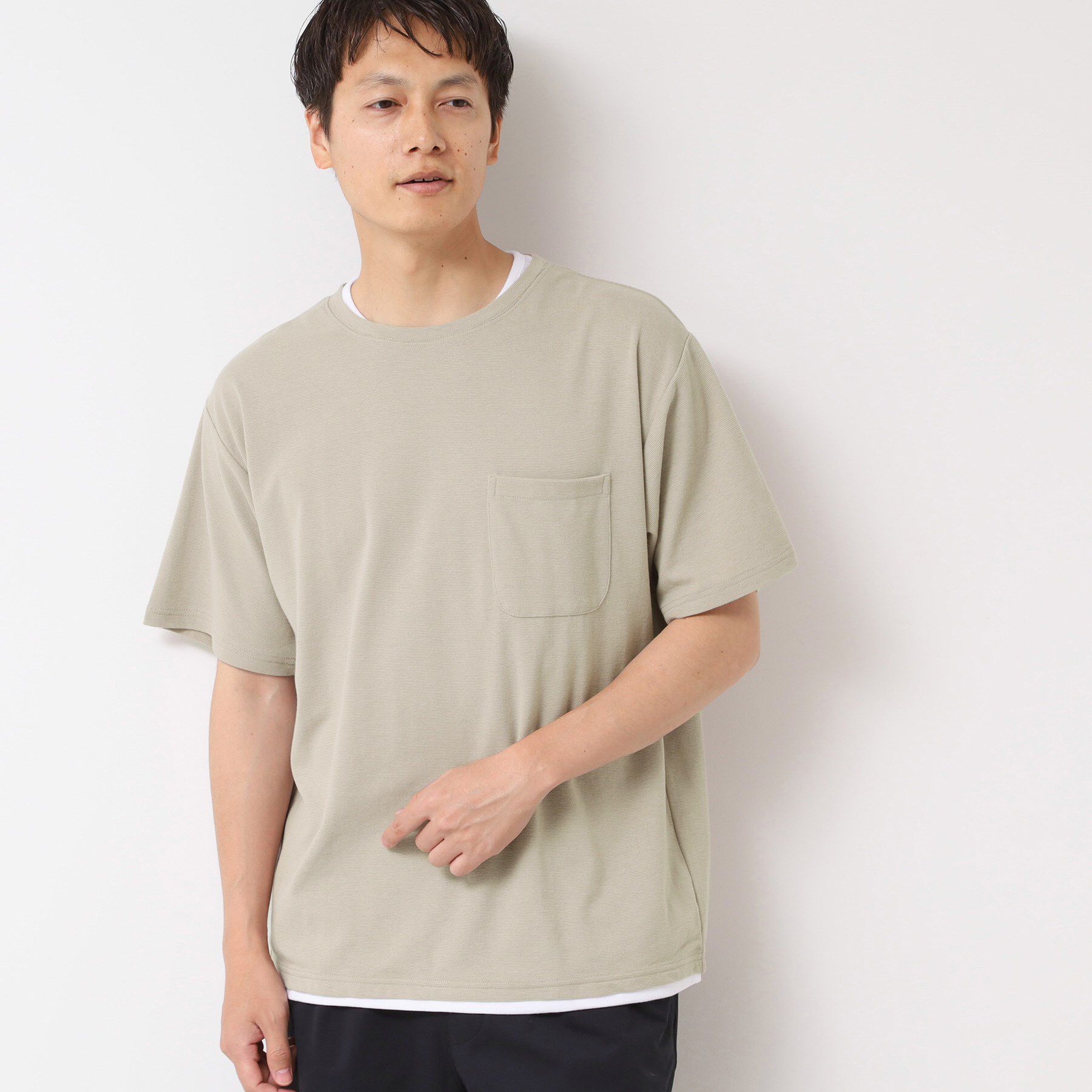 Dessin「レイヤードライクTシャツ」|Tシャツ・カットソー|