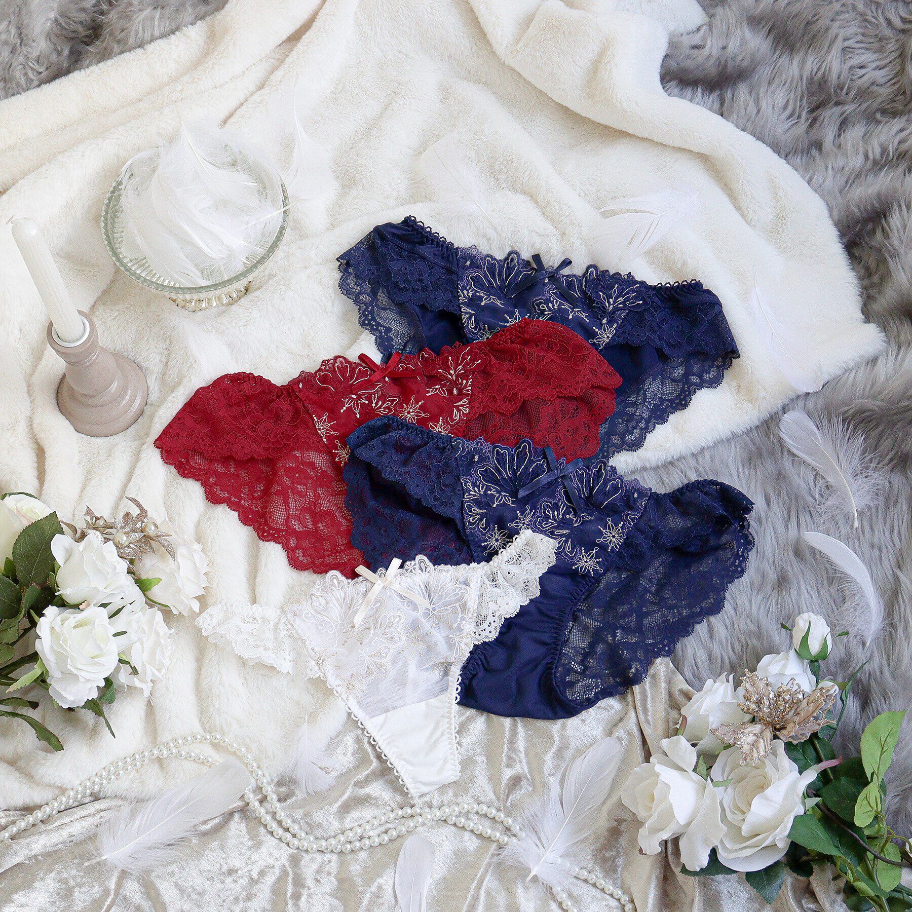 Risa Magli「カロリーネ ノーマルショーツ」|インナー|