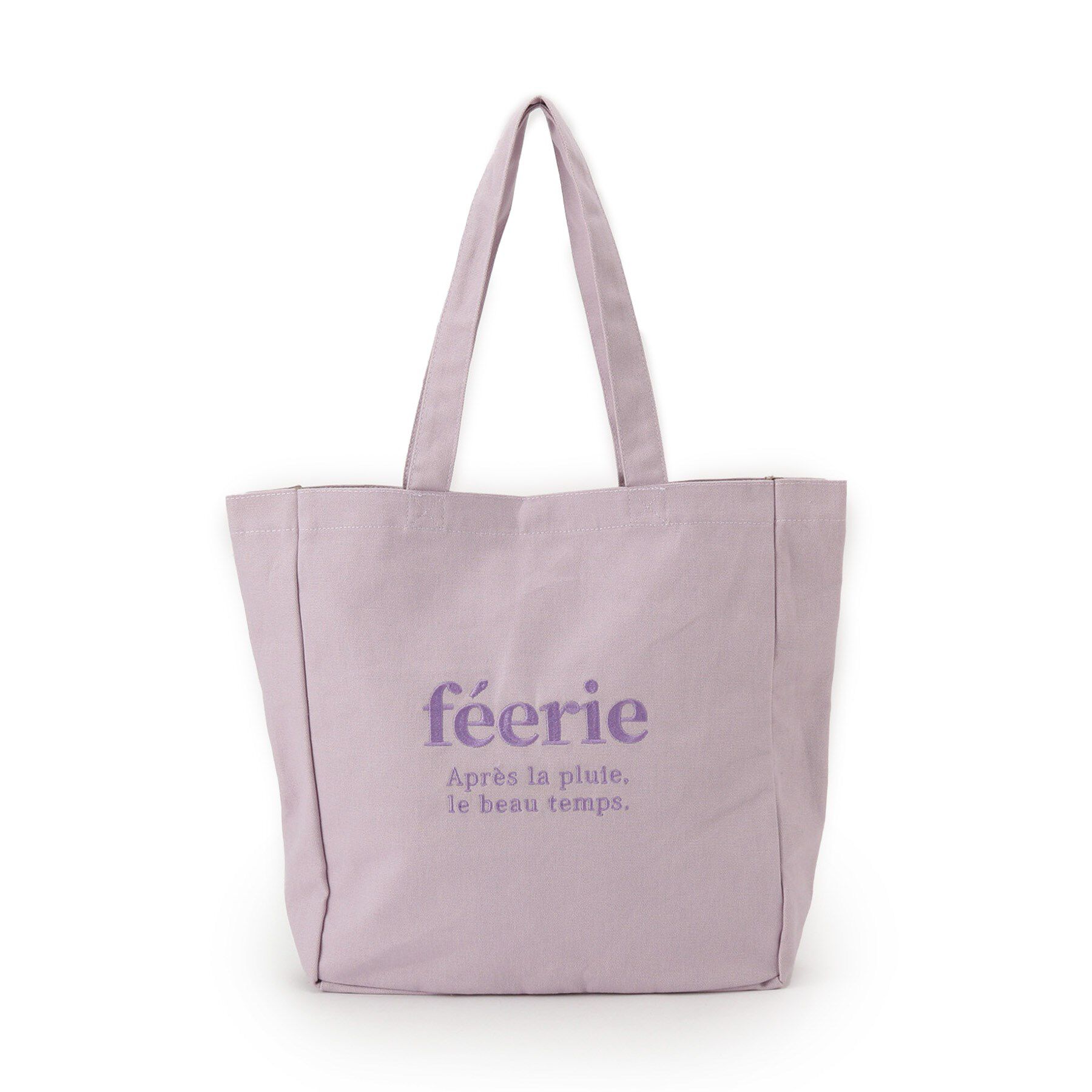 ITS&rsquo;DEMO「【A4対応／推し活】カラーキャンバス刺繍トート」|トートバッグ|