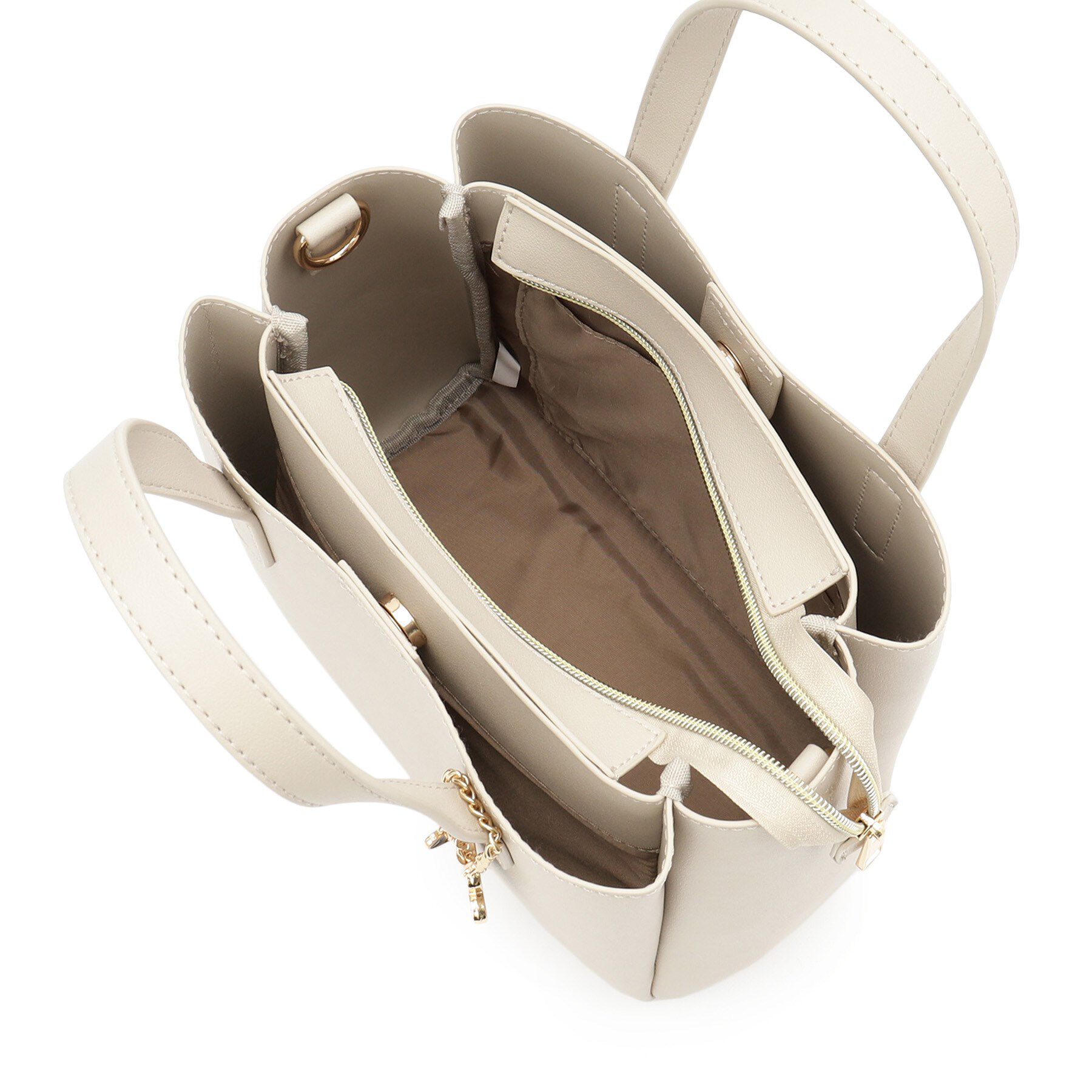 ITS&rsquo;DEMO「チャーム付き2WAYトート」|ハンドバッグ|