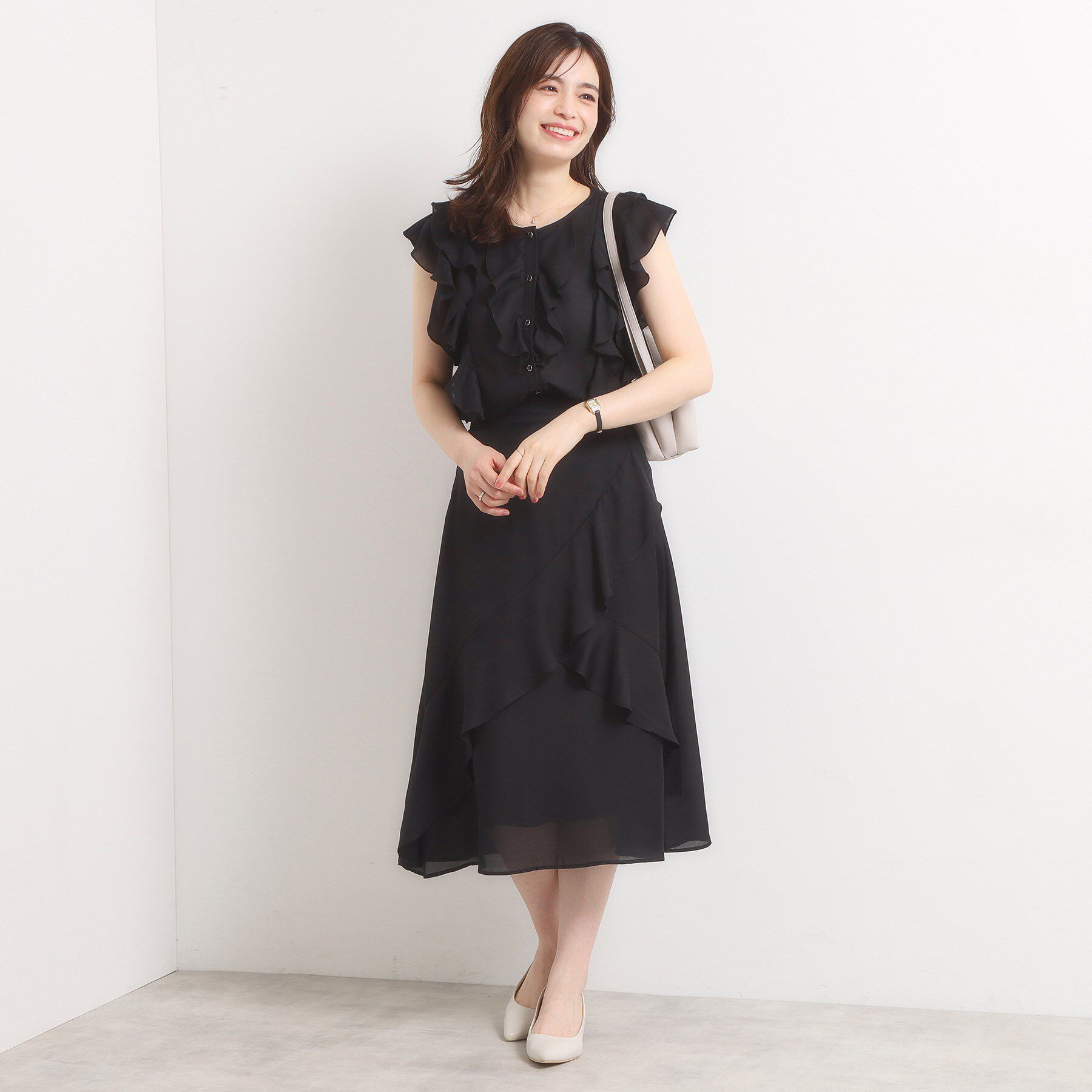 ITS&rsquo;DEMO「【手洗い可／セットアップ可】シアーフリルスカート」|スカート|