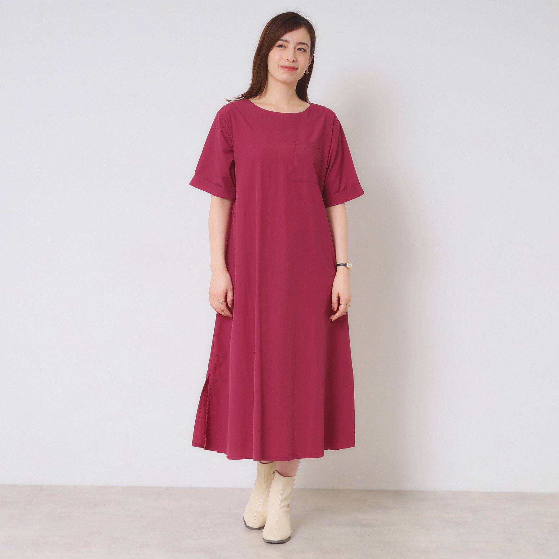 ITS&rsquo;DEMO「【撥水／洗濯機OK】ワンピース」|ワンピース|