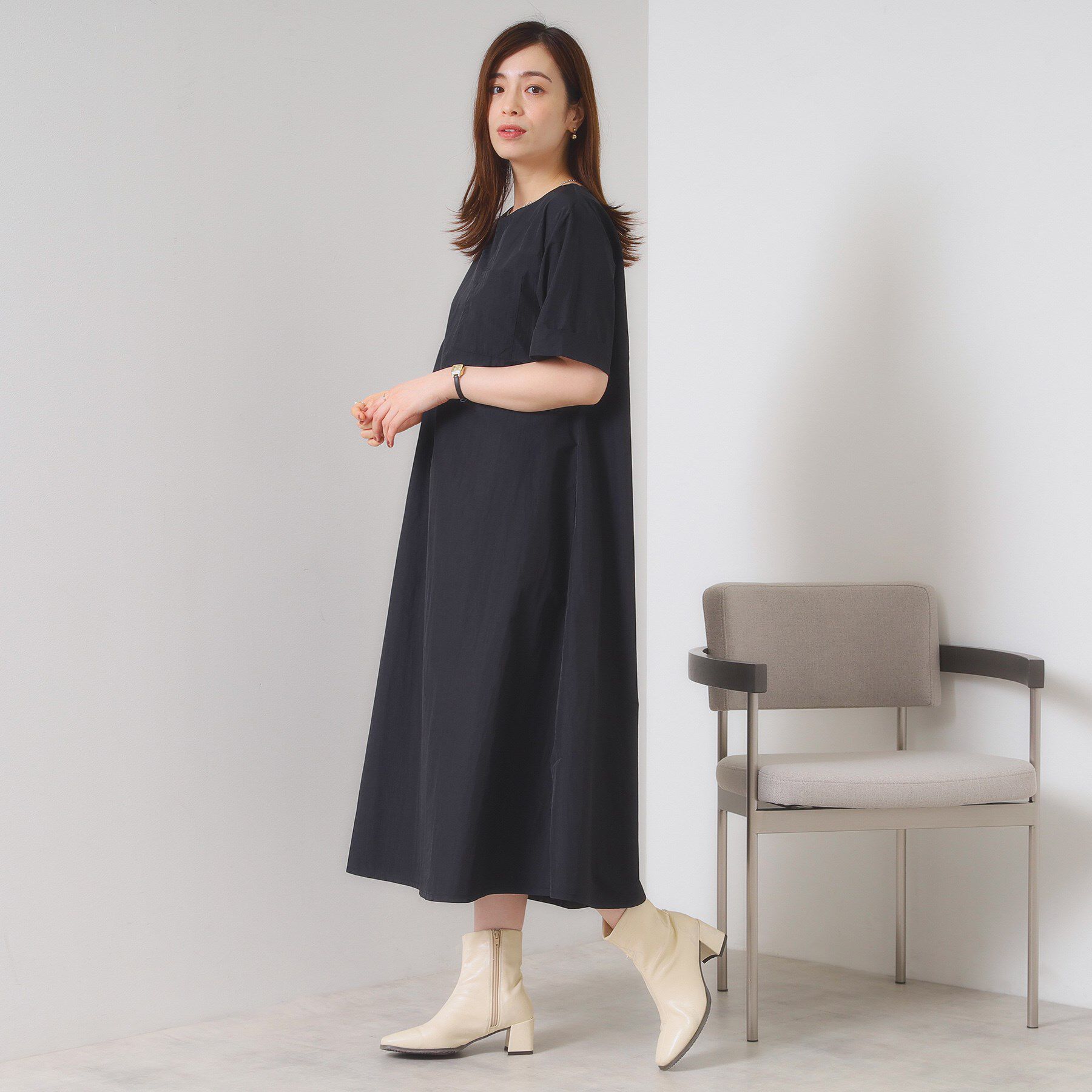 ITS&rsquo;DEMO「【撥水／洗濯機OK】ワンピース」|ワンピース|