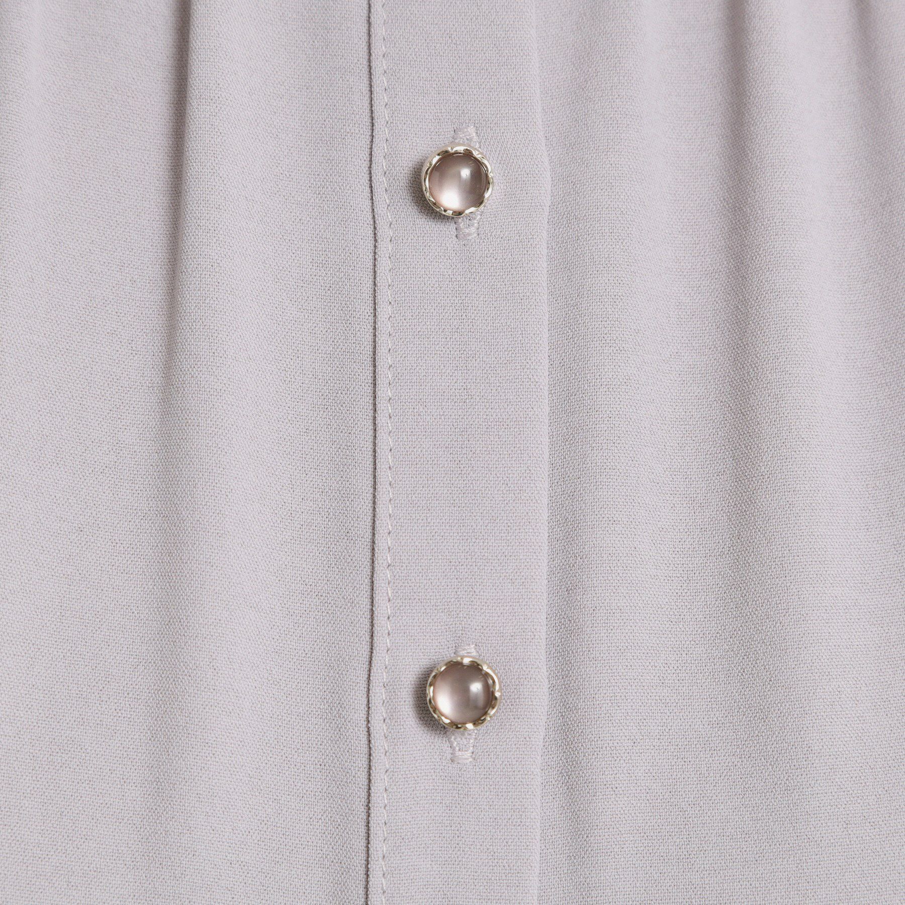 ITS&rsquo;DEMO「【手洗い可】前開きブラウス」|シャツ・ブラウス|