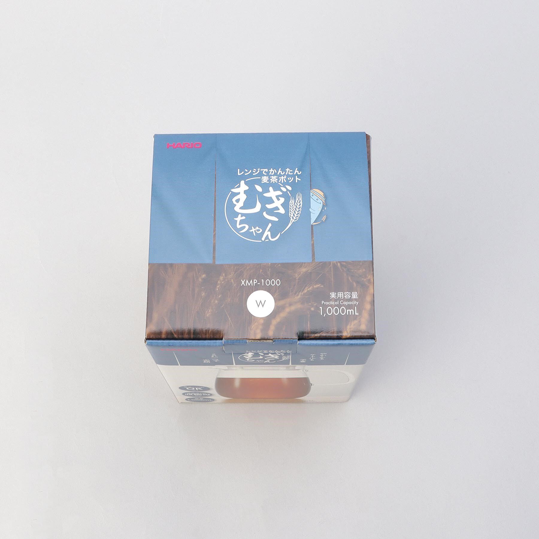 212 KITCHEN STORE「レンジでかんたん麦茶ポットむぎちゃん WH ＜HARIO  ハリオ＞」|グラス・マグカップ|