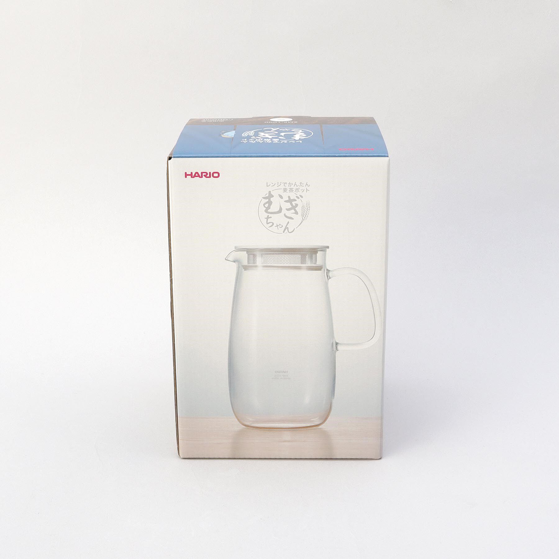 212 KITCHEN STORE「レンジでかんたん麦茶ポットむぎちゃん WH ＜HARIO  ハリオ＞」|グラス・マグカップ|