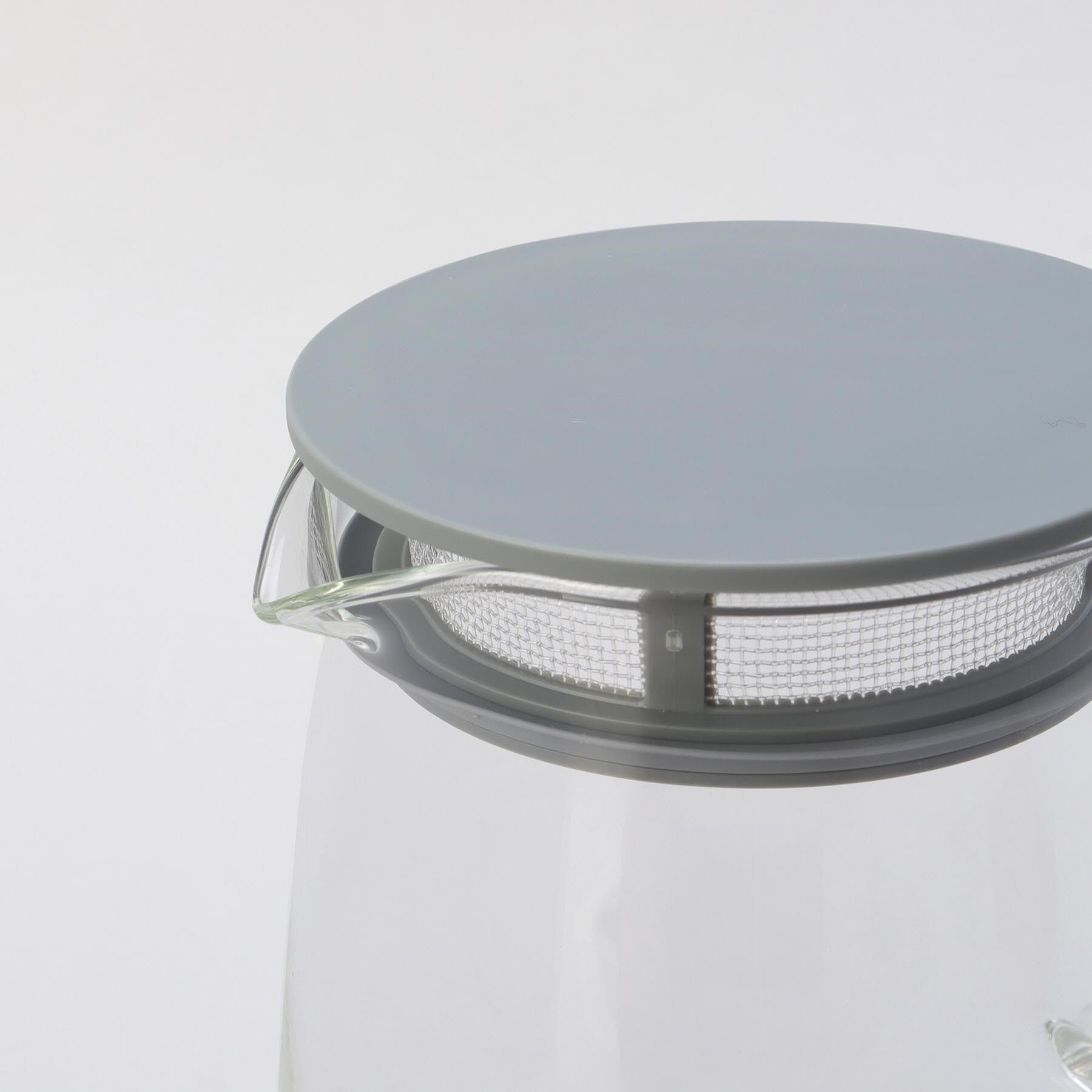 212 KITCHEN STORE「レンジでかんたん麦茶ポットむぎちゃん GY ＜HARIO  ハリオ＞」|グラス・マグカップ|