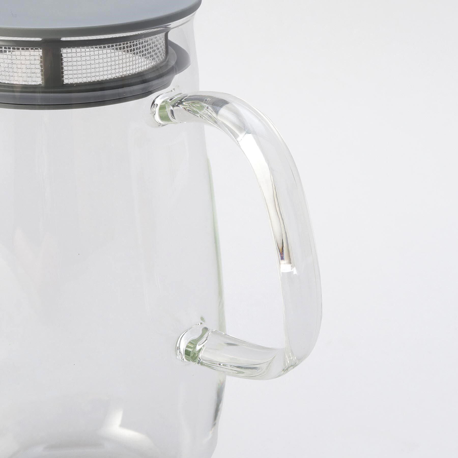 212 KITCHEN STORE「レンジでかんたん麦茶ポットむぎちゃん GY ＜HARIO  ハリオ＞」|グラス・マグカップ|