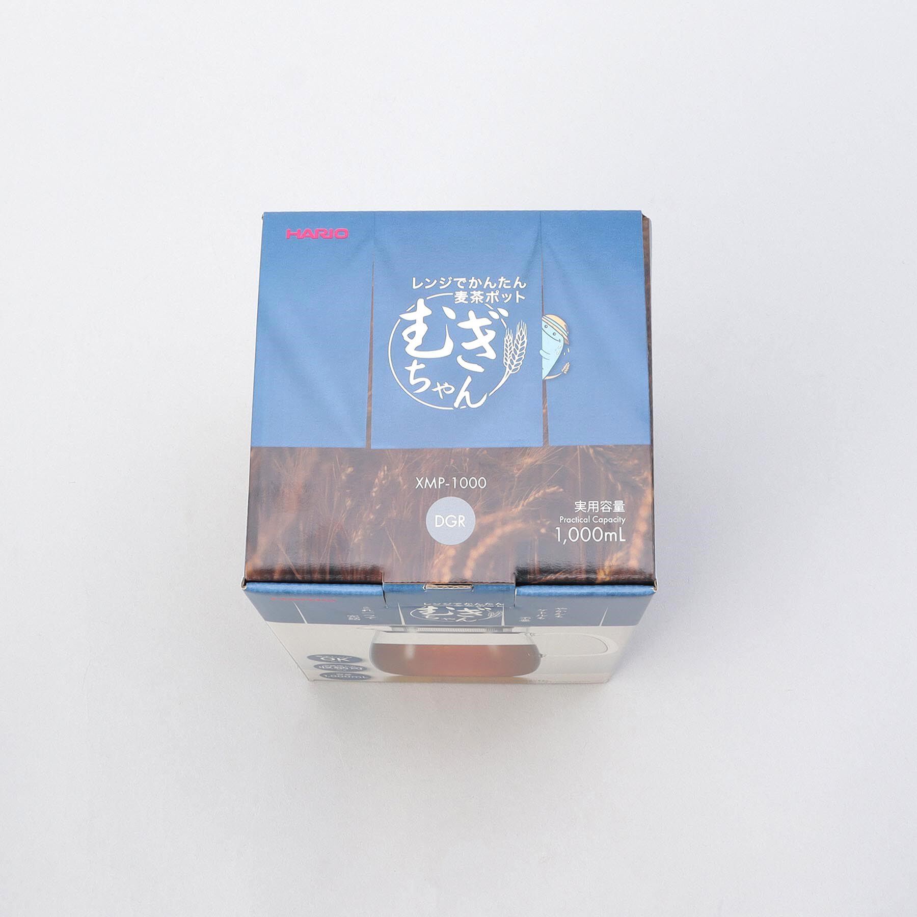 212 KITCHEN STORE「レンジでかんたん麦茶ポットむぎちゃん GY ＜HARIO  ハリオ＞」|グラス・マグカップ|