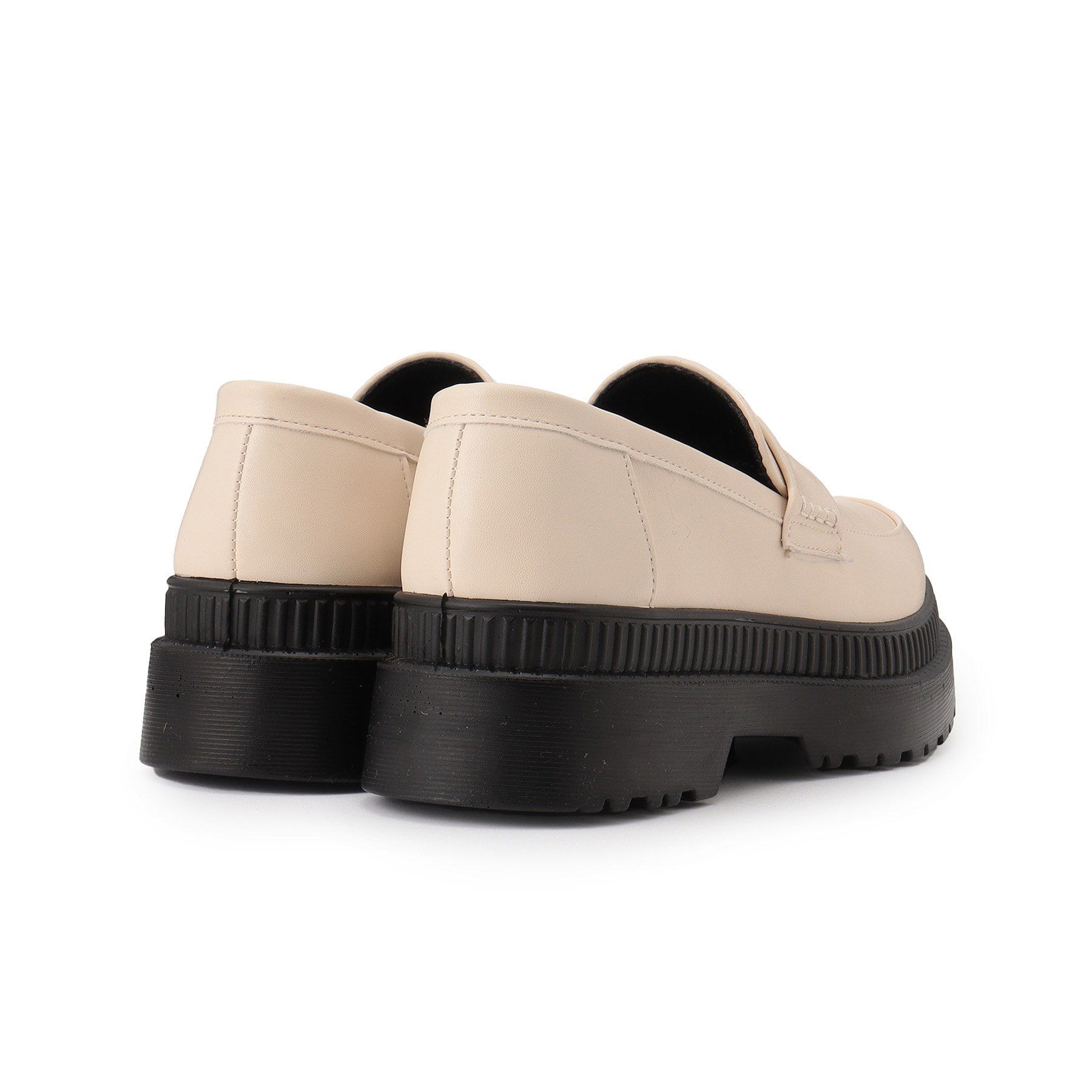 csT&P「軽量厚底2段ソール コインローファー」|パンプス|