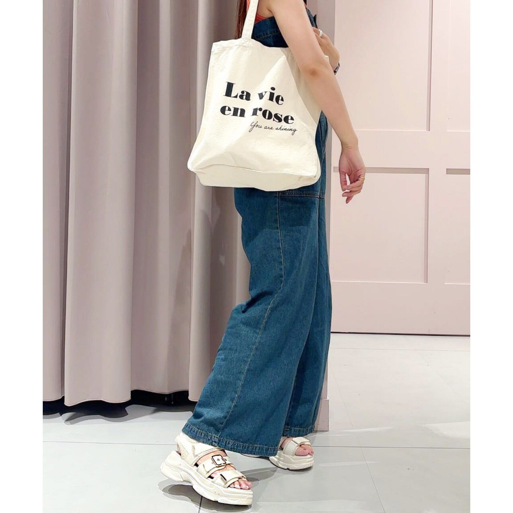 Ober Tashe「＼色&times;柄全10種／ロゴトートバッグ」|トートバッグ|