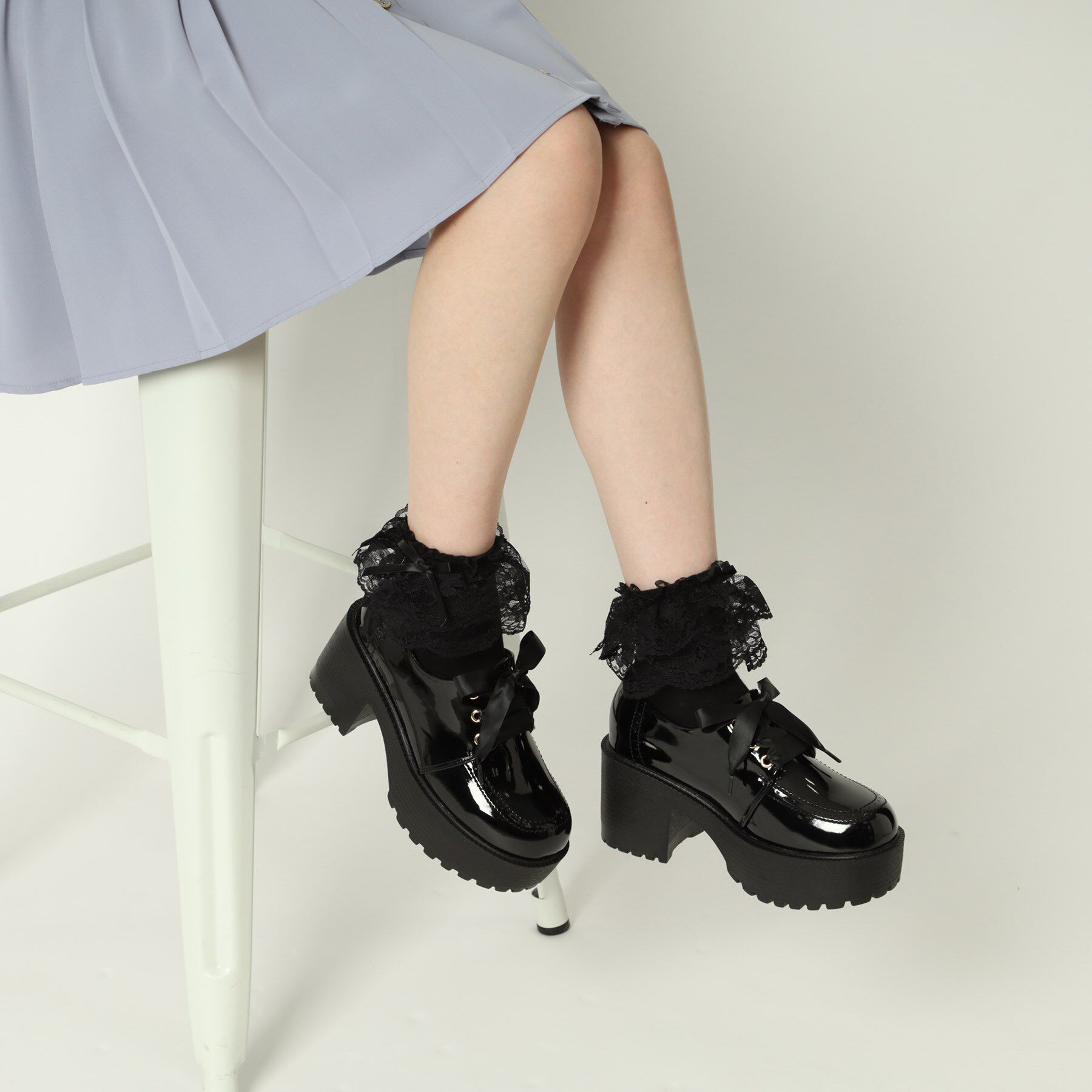 csT&P「厚底レースアップシューズ」|パンプス|