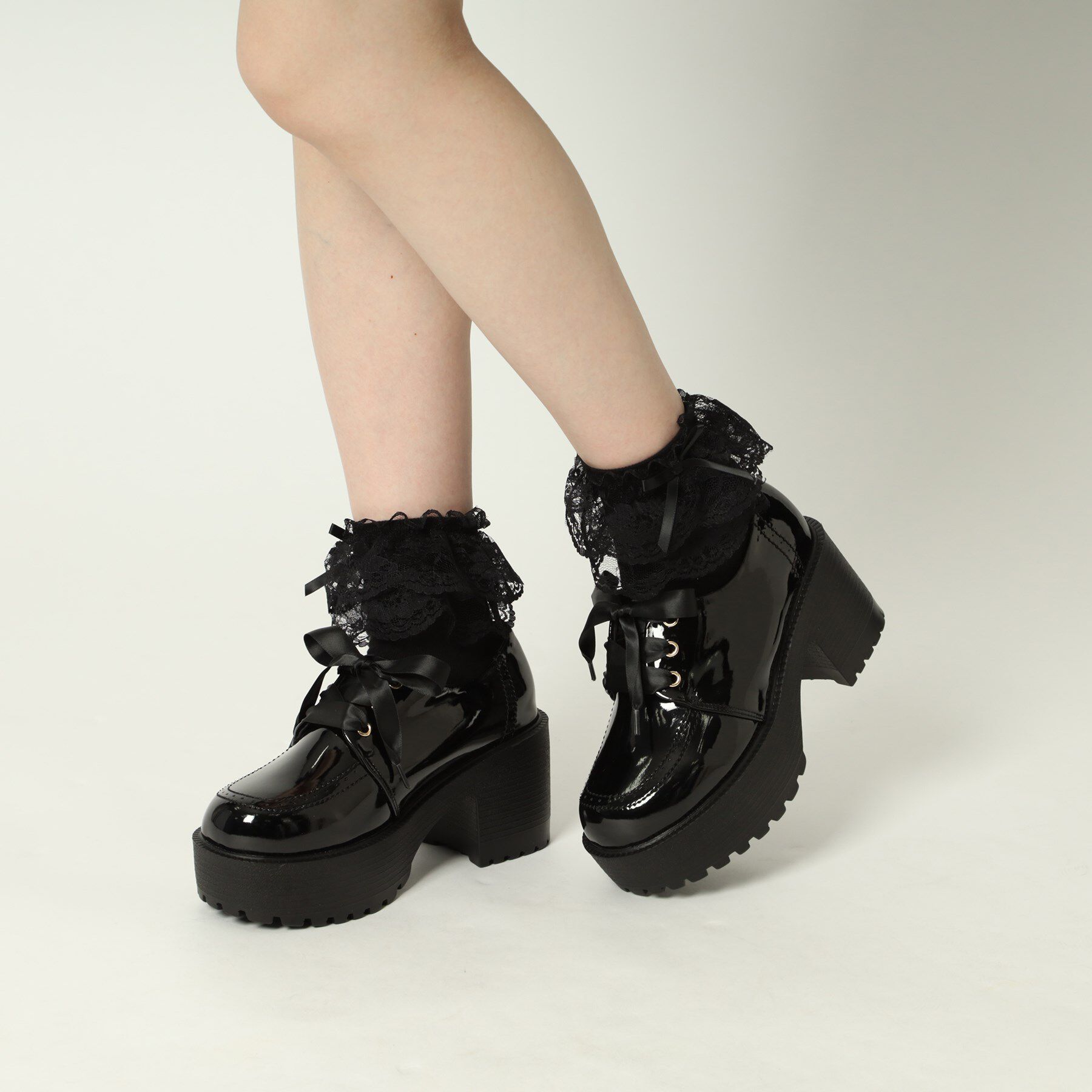 csT&P「厚底レースアップシューズ」|パンプス|