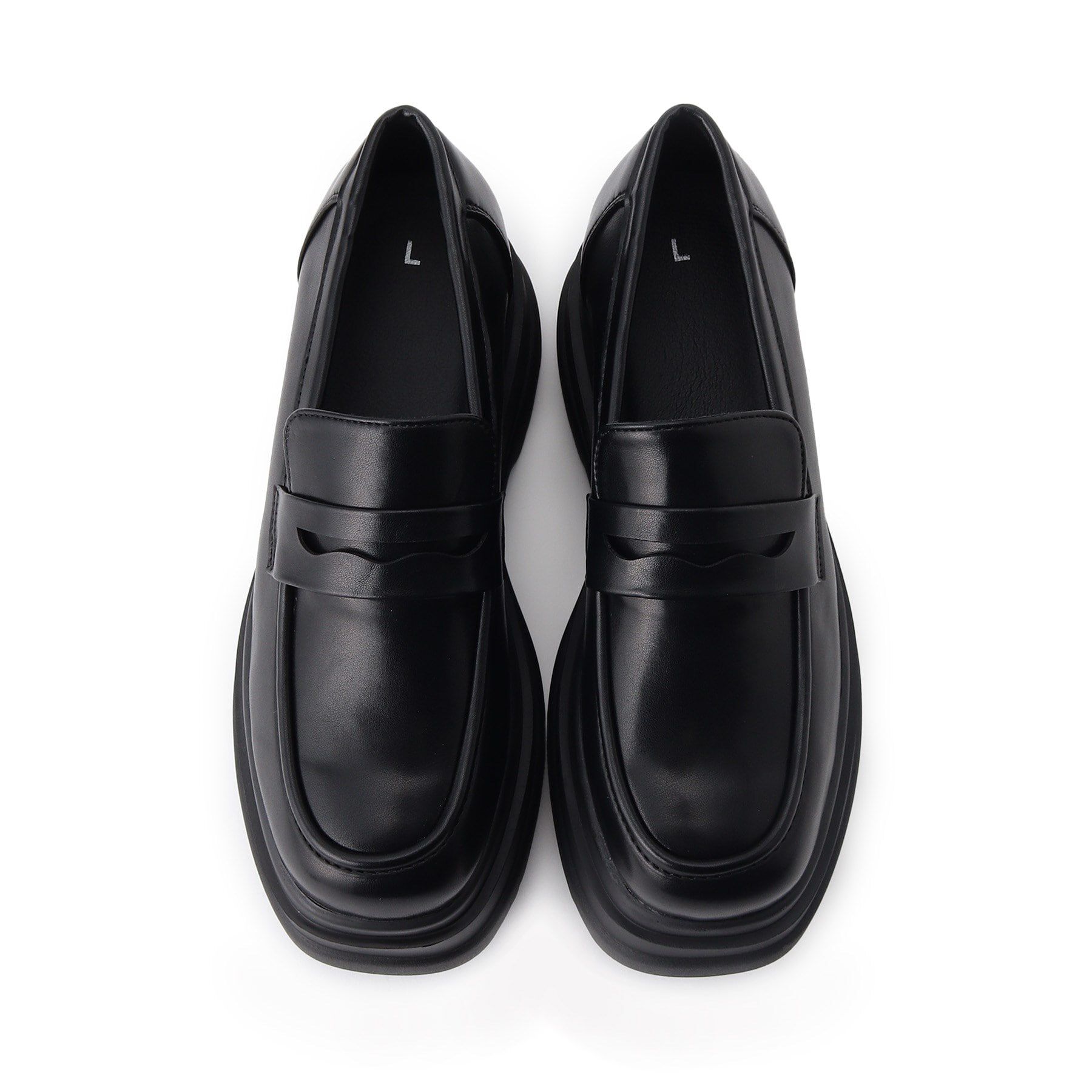 csT&P「厚底2段ソールローファーパンプス」|パンプス|