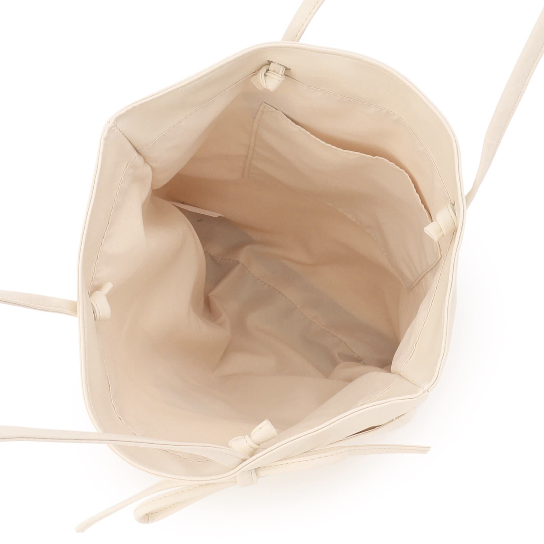 Ober Tashe「合皮リボンモチーフA4トート」|トートバッグ|