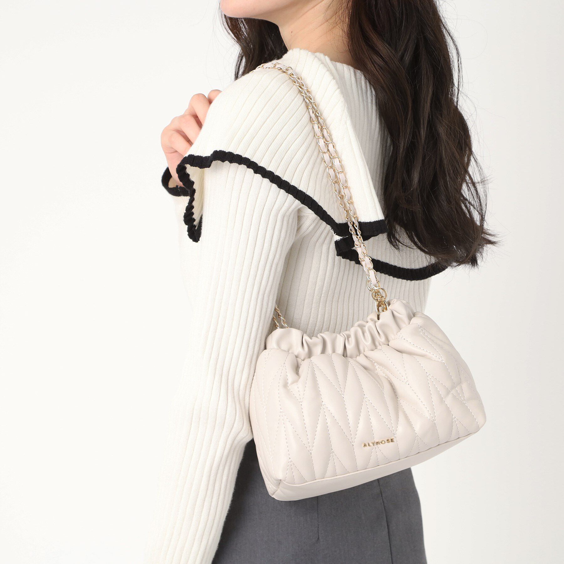 Ober Tashe「2WAYキルティングショルダーバッグ」|ショルダー・メッセンジャー|