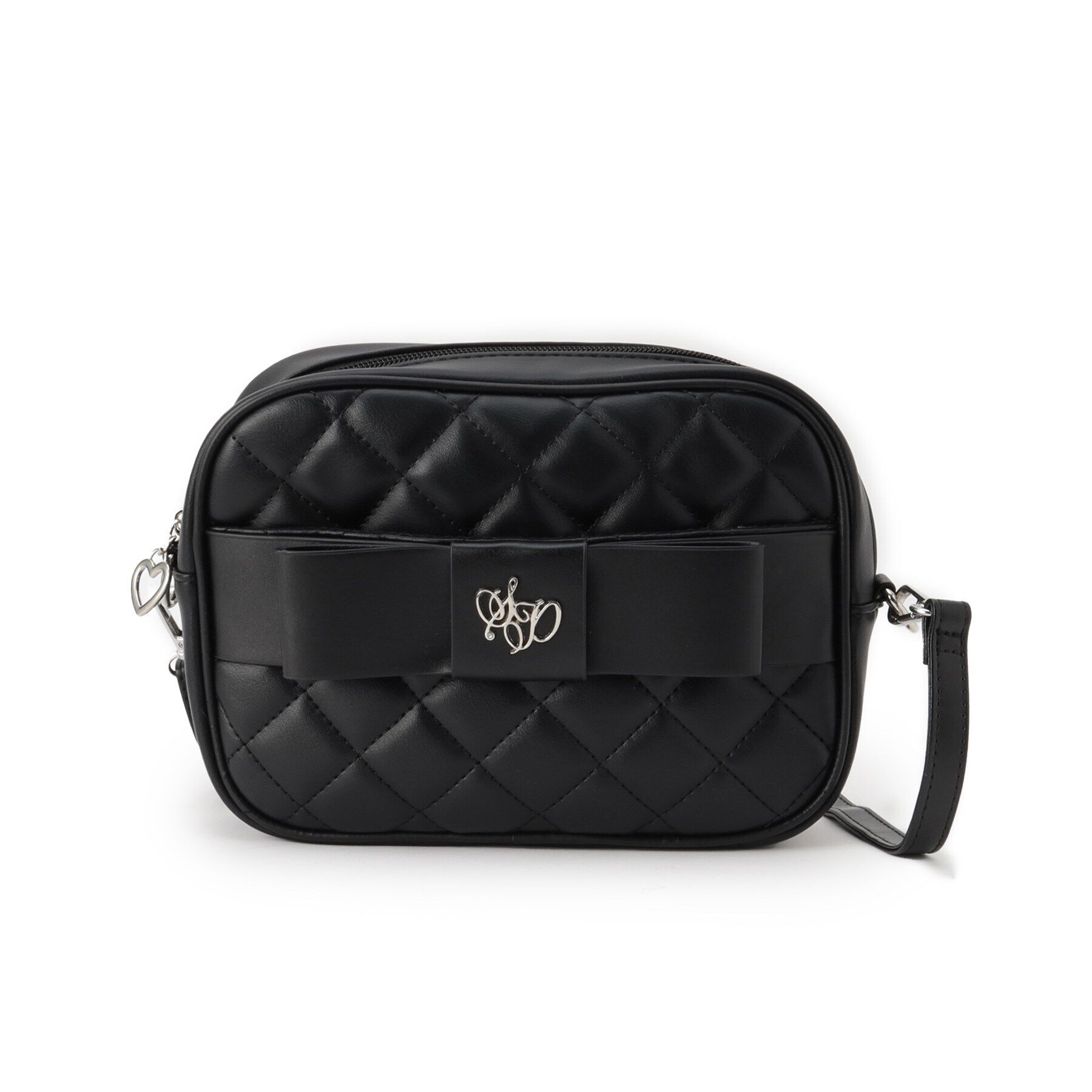 Ober Tashe「キルティングリボンショルダーバッグ」|ショルダー・メッセンジャー|ﾌﾞﾗｯｸ(019)