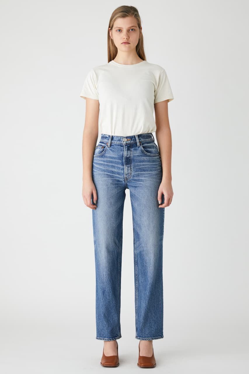 MOUSSY「PLAIN JEANS STRAIGHT」|デニム|