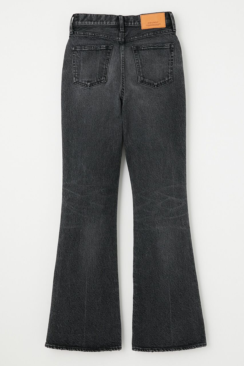 MOUSSY「MVS BLACK FLARE(L) / ロングサイズ」|デニム|
