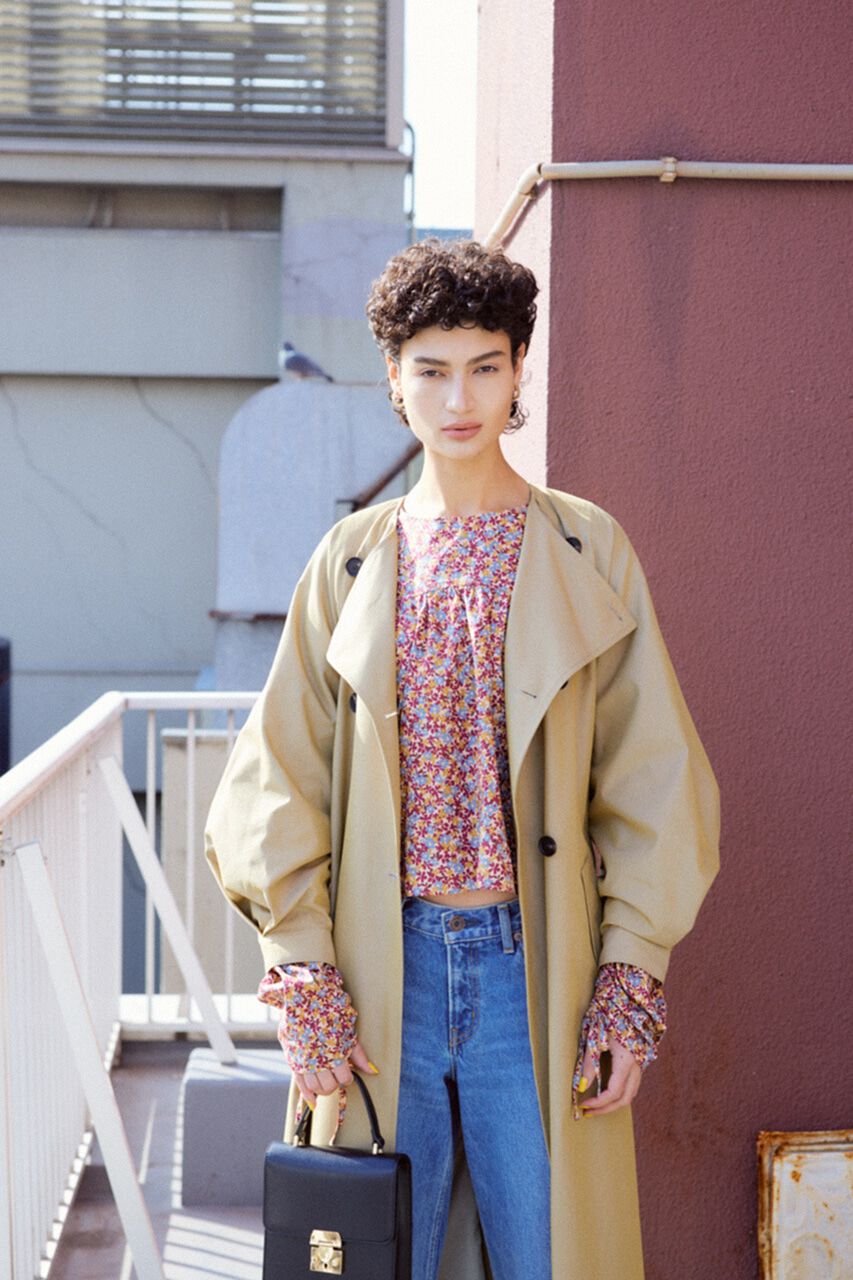 MOUSSY「COLLARLESS TRENCH コート」|その他|