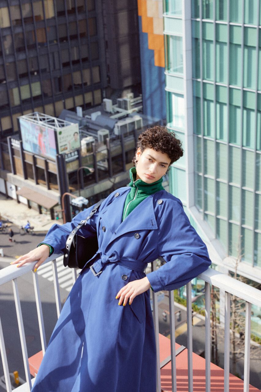 MOUSSY「COLLARLESS TRENCH コート」|その他|