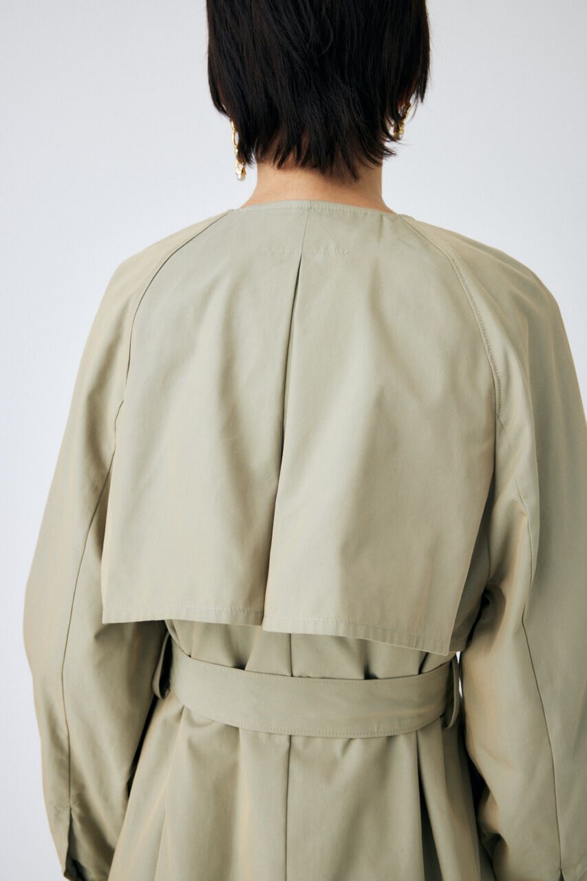 MOUSSY「COLLARLESS TRENCH コート」|その他|