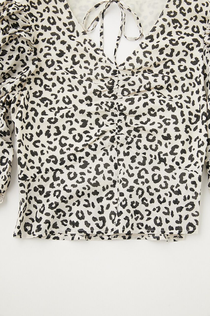 MOUSSY「GATHER SLEEVE ブラウス」|シャツ・ブラウス|