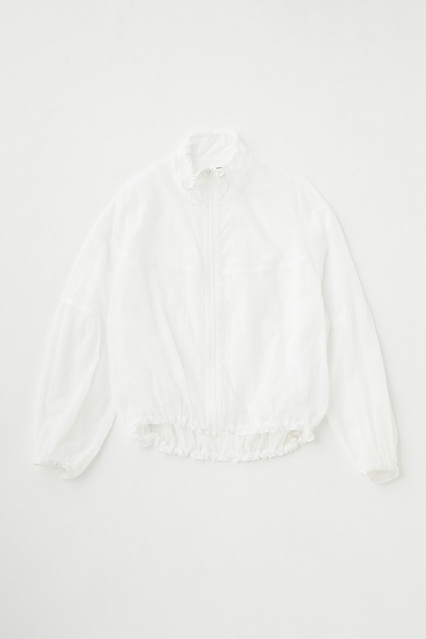 MOUSSY「LIGHT SEE-THROUGH ブルゾン」|その他|WHT