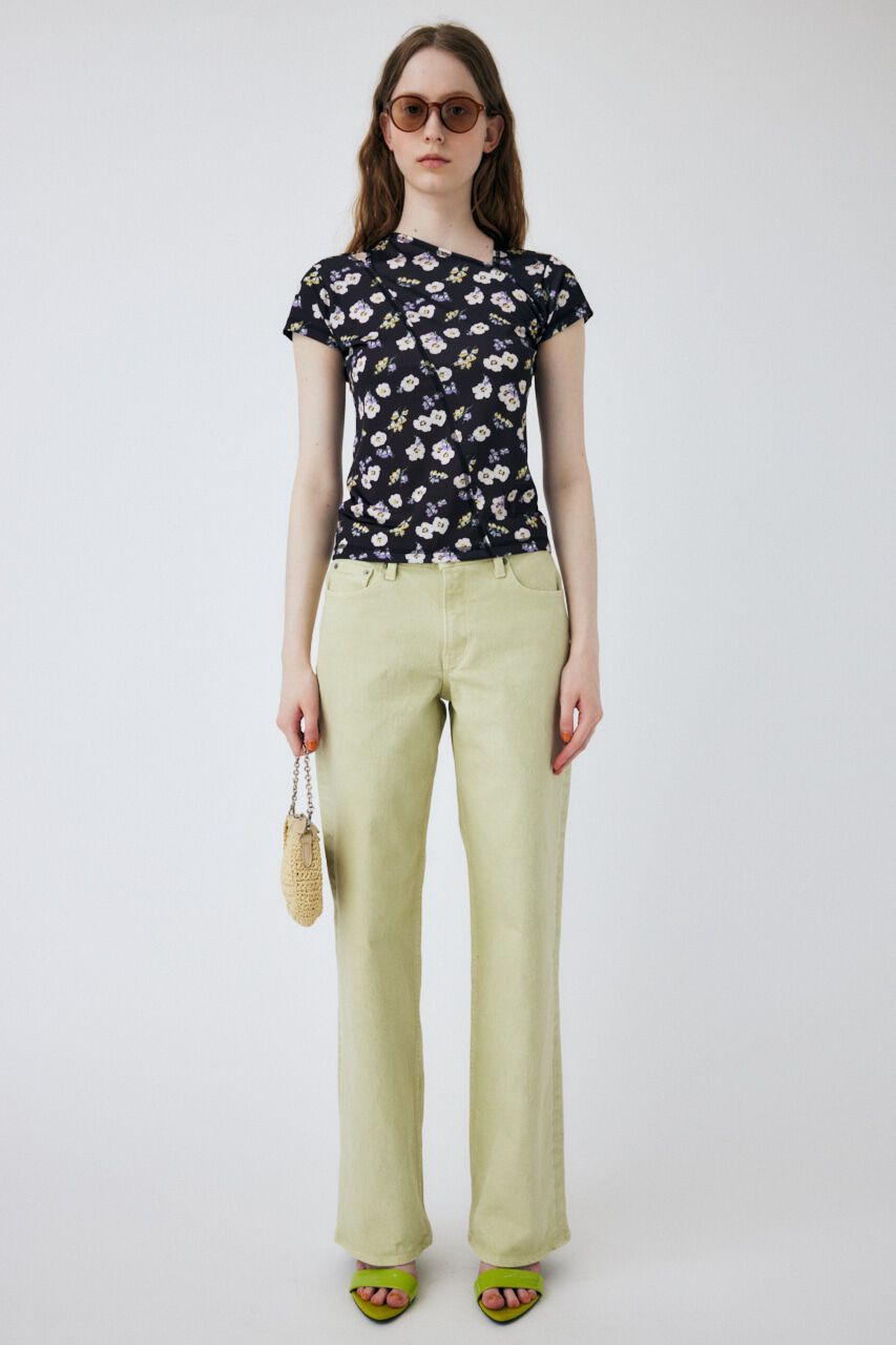 MOUSSY「90S LOWRISE COLOR STRAIGHT」|デニム|