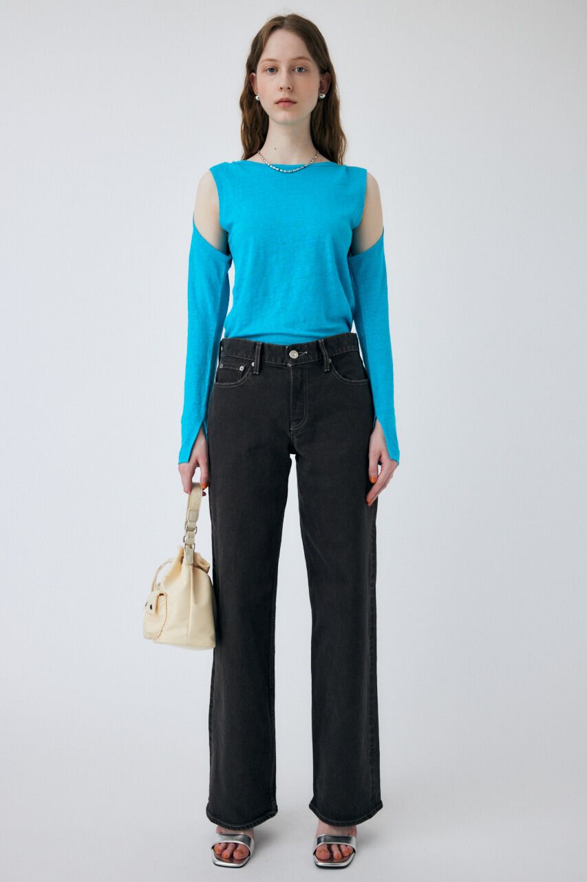 MOUSSY「90S LOWRISE COLOR STRAIGHT」|デニム|