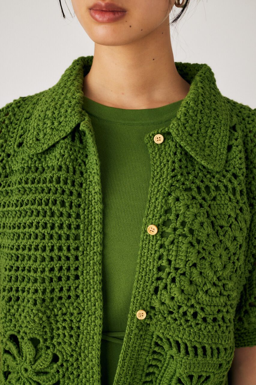 MOUSSY「CROCHET シャツ」|シャツ・ブラウス|