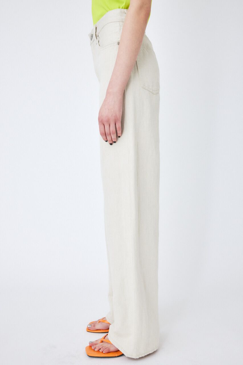 MOUSSY「COTTON LINEN 90S STRAIGHT」|デニム|