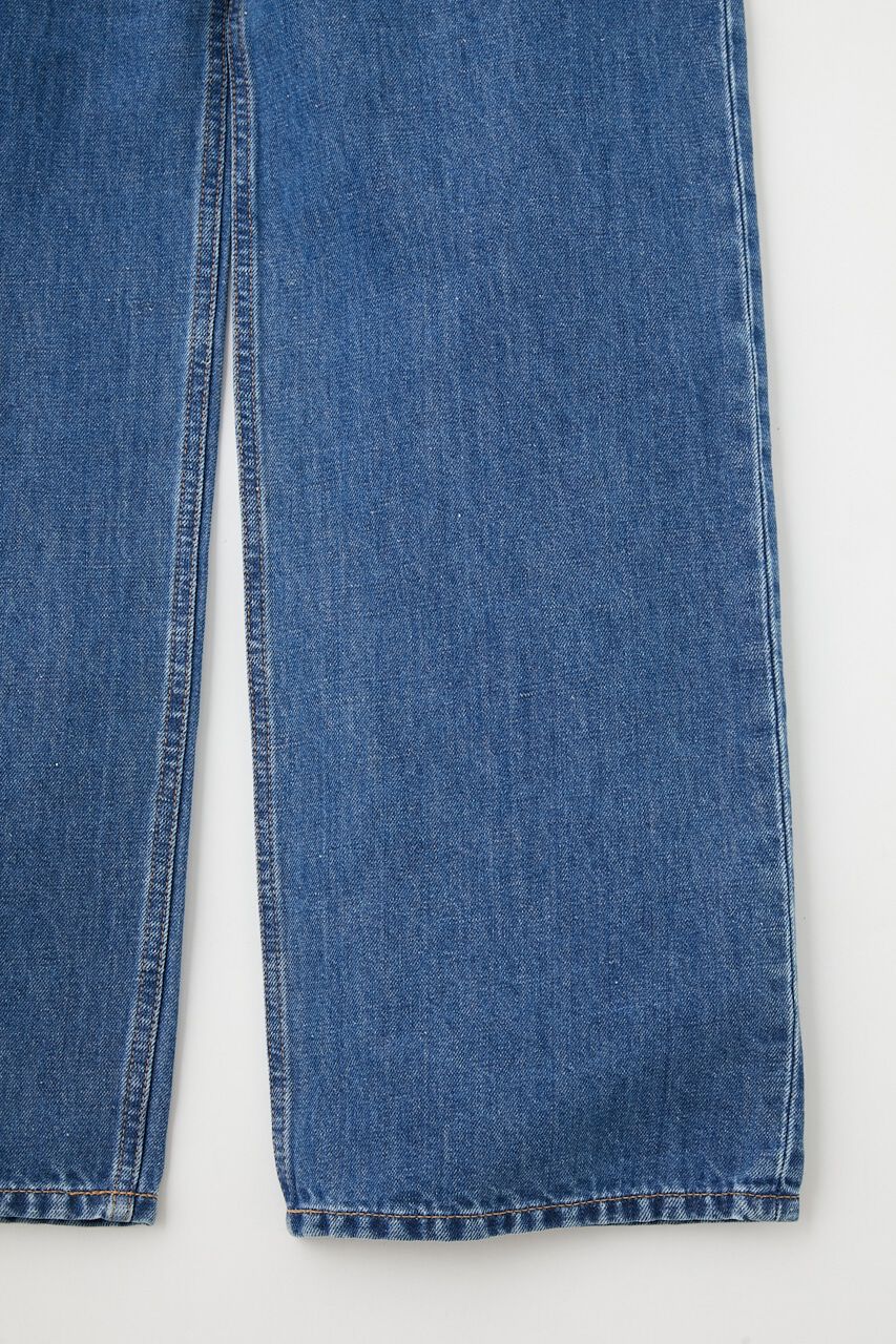 MOUSSY「COTTON LINEN 90S STRAIGHT」|デニム|