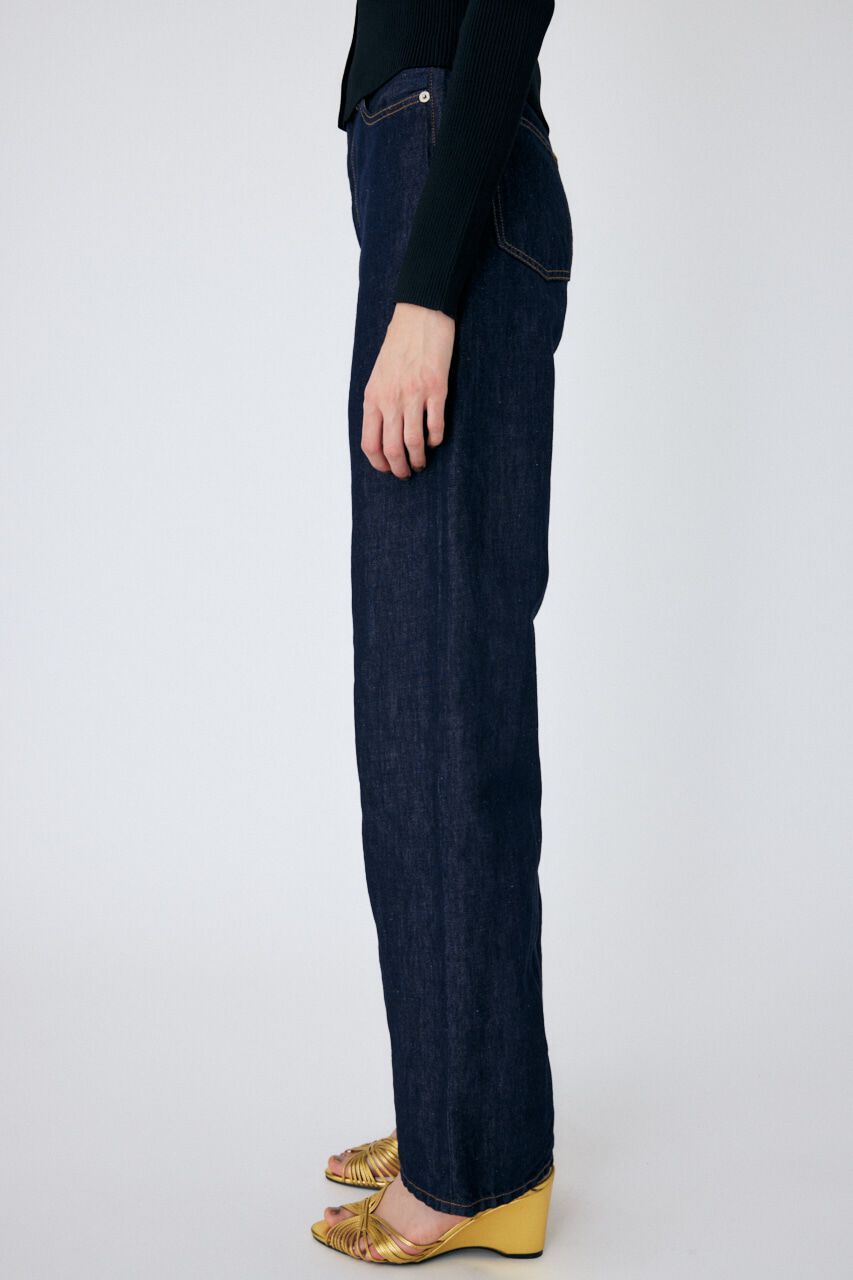 MOUSSY「COTTON LINEN 90S STRAIGHT」|デニム|
