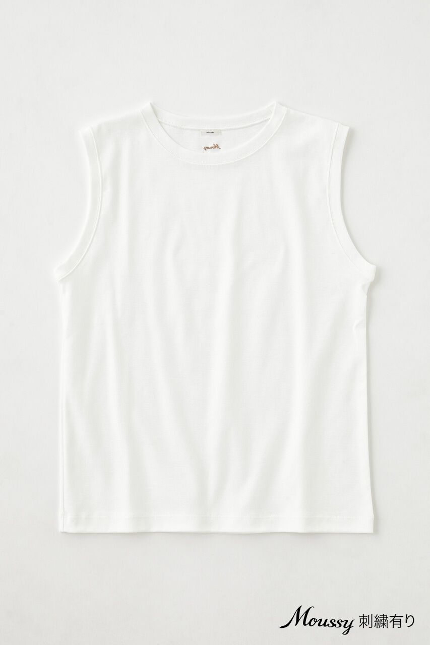 MOUSSY「SUVIN GIZA BASIC タンクトップ」|タンクトップ|