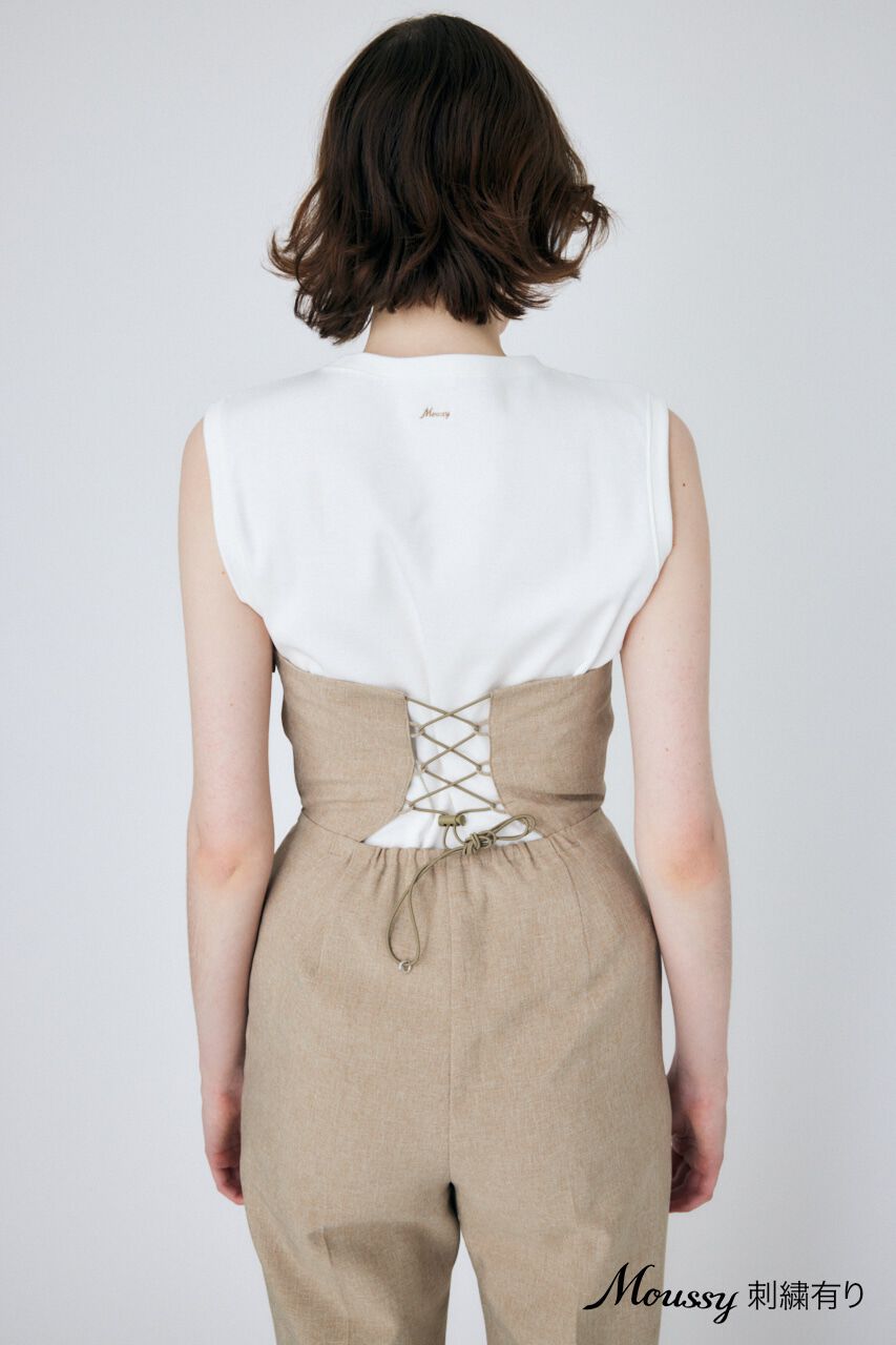 MOUSSY「SUVIN GIZA BASIC タンクトップ」|タンクトップ|