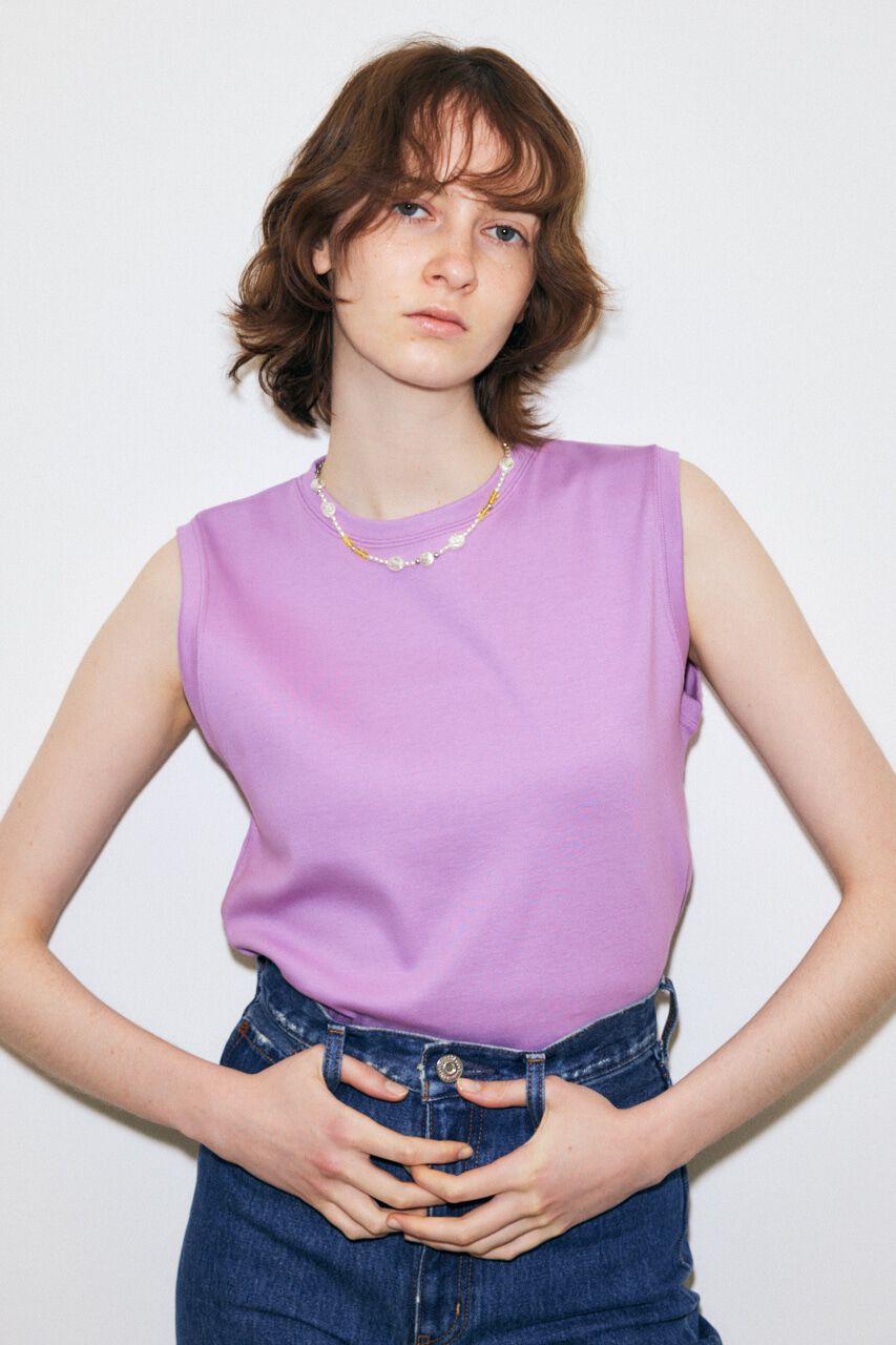 MOUSSY「SUVIN GIZA BASIC タンクトップ」|タンクトップ|