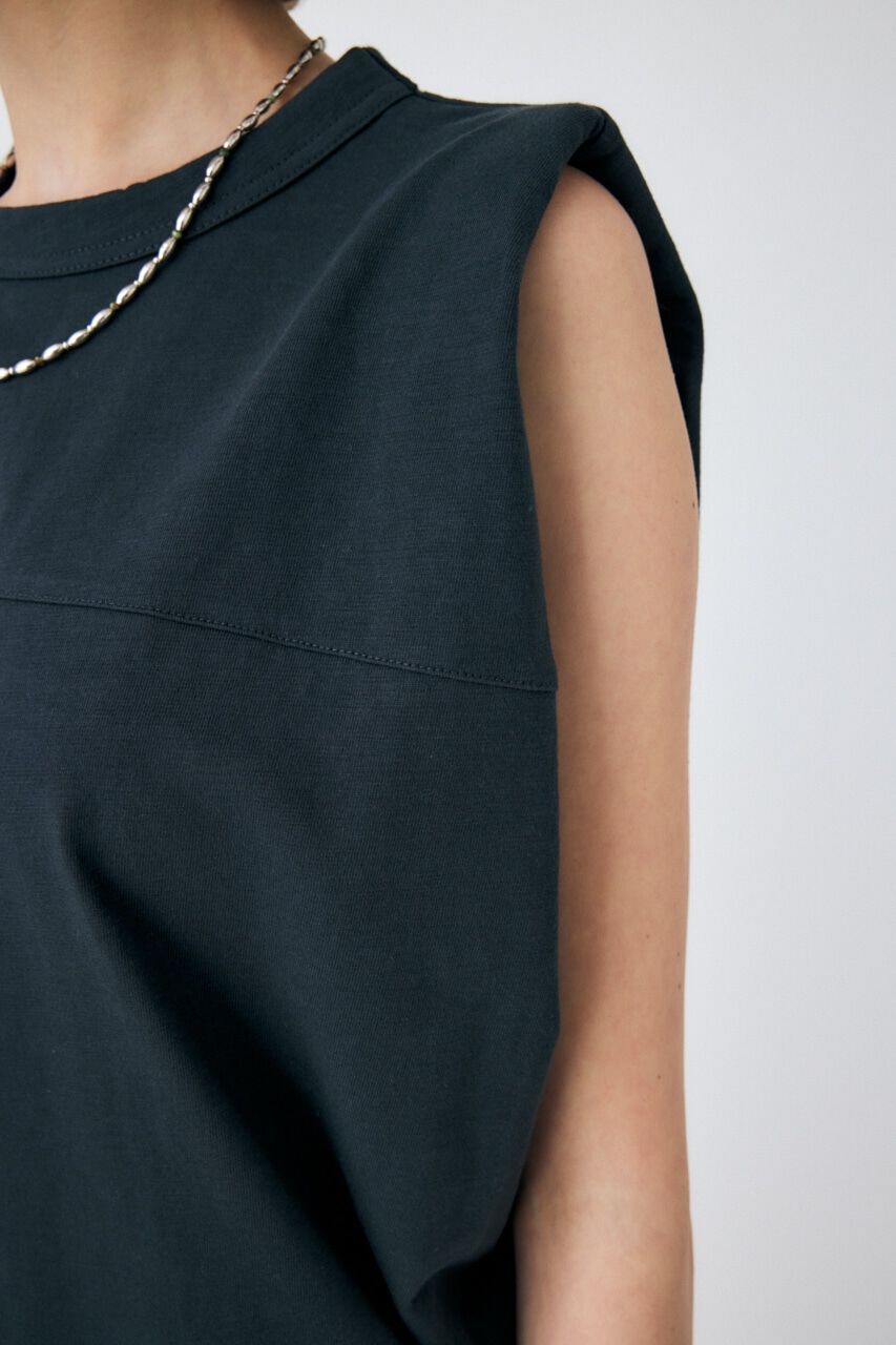 MOUSSY「PADDED SHOULDER タンクトップ」|タンクトップ|