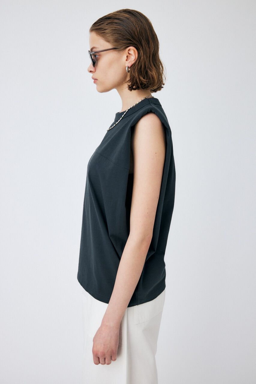 MOUSSY「PADDED SHOULDER タンクトップ」|タンクトップ|