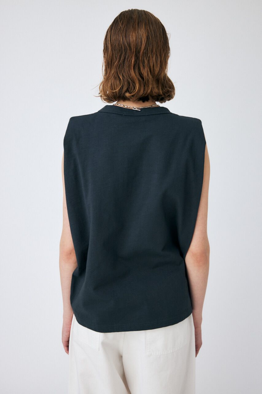 MOUSSY「PADDED SHOULDER タンクトップ」|タンクトップ|