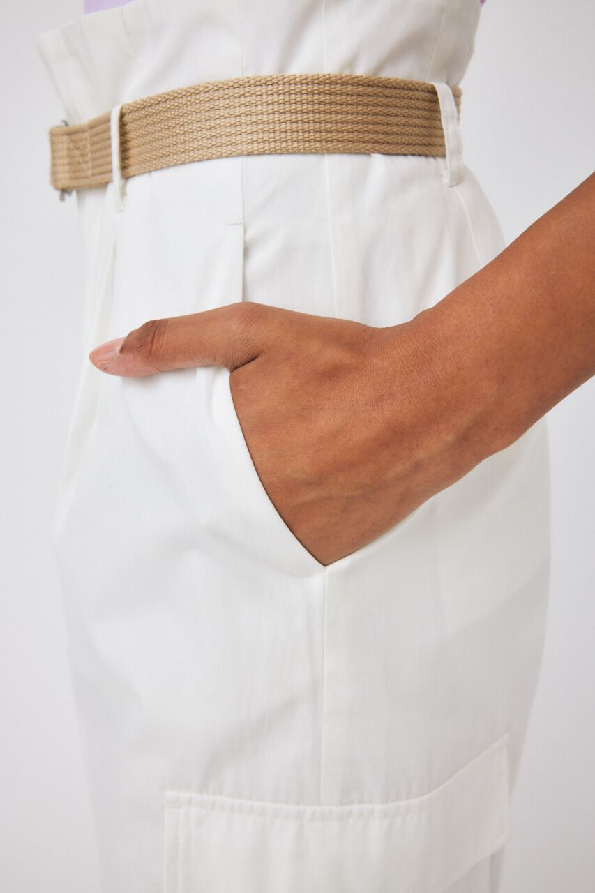 MOUSSY「BELTED WAIST パンツ」|その他|