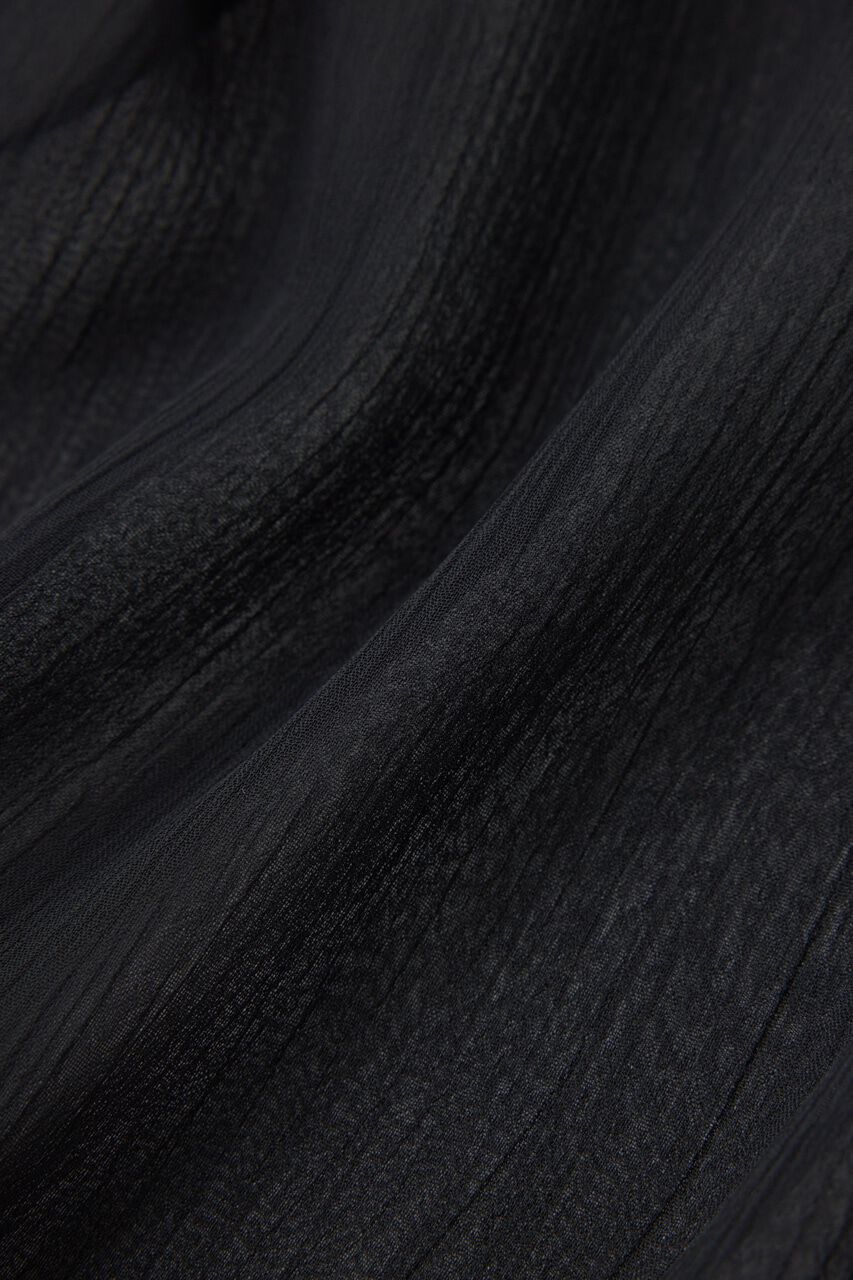 MOUSSY「BACK RIBBON SHEER ブラウス」|シャツ・ブラウス|