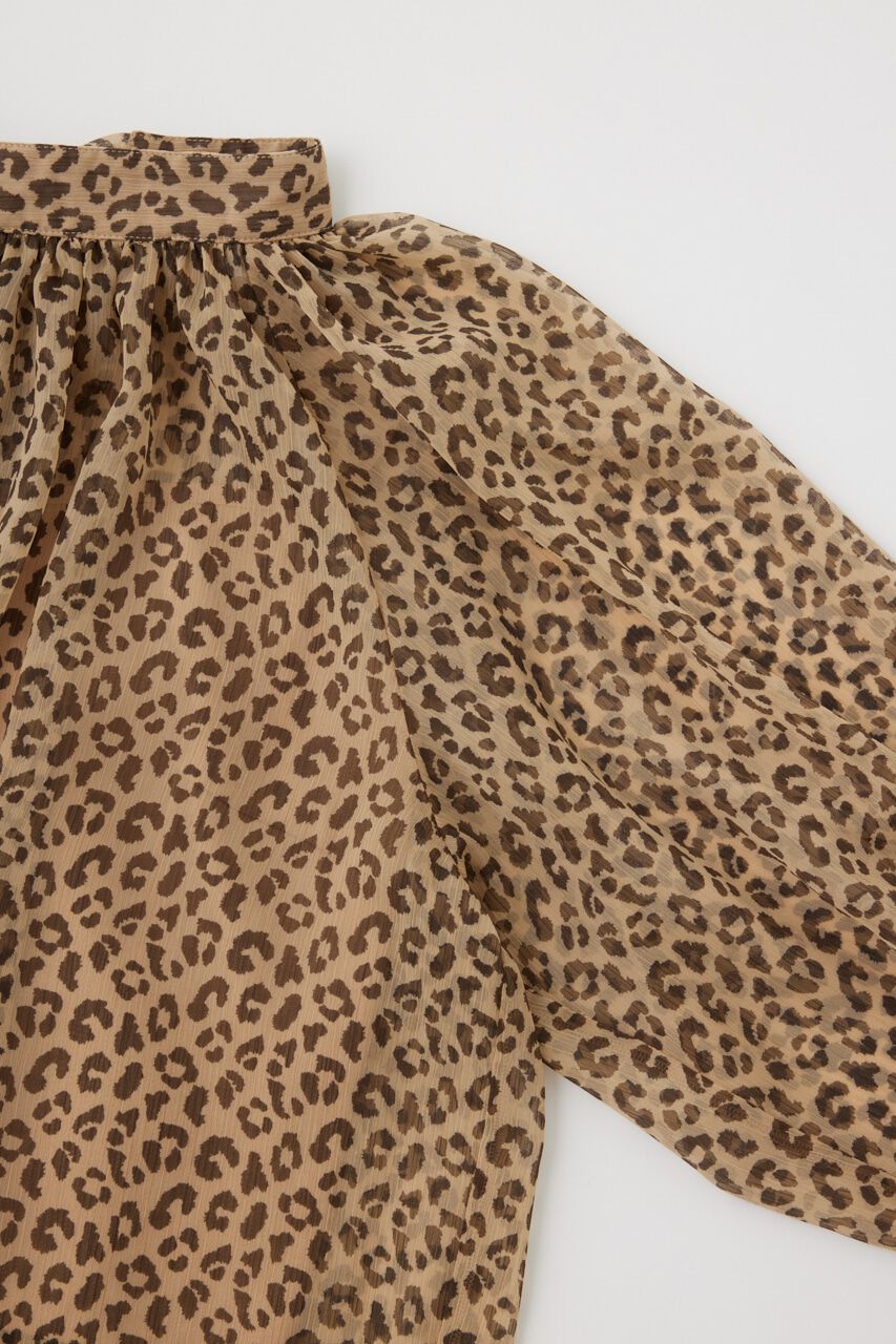 MOUSSY「BACK RIBBON SHEER ブラウス」|シャツ・ブラウス|