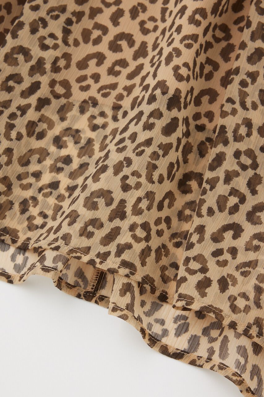 MOUSSY「BACK RIBBON SHEER ブラウス」|シャツ・ブラウス|