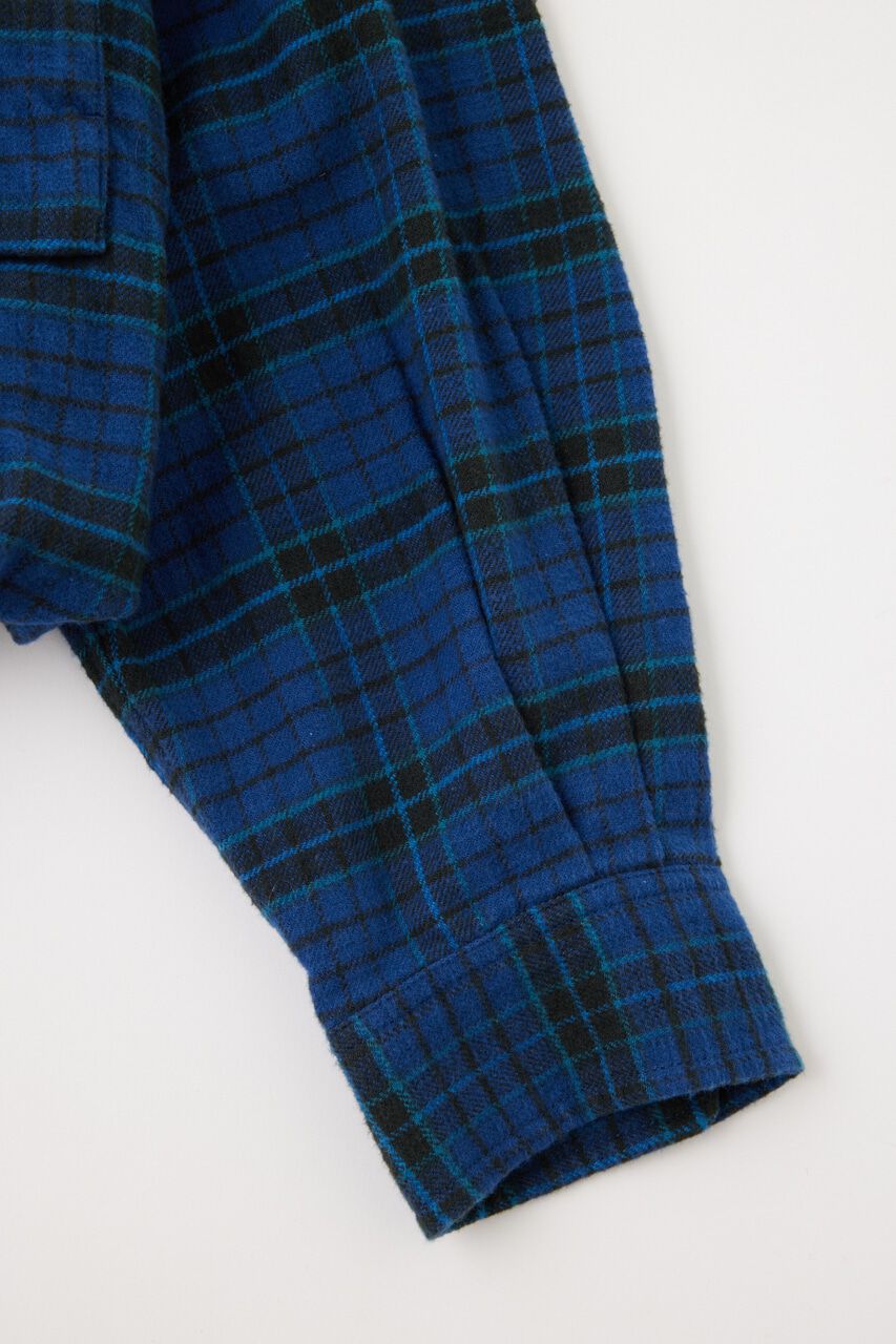 MOUSSY「BALLOON CHECK シャツ」|シャツ・ブラウス|